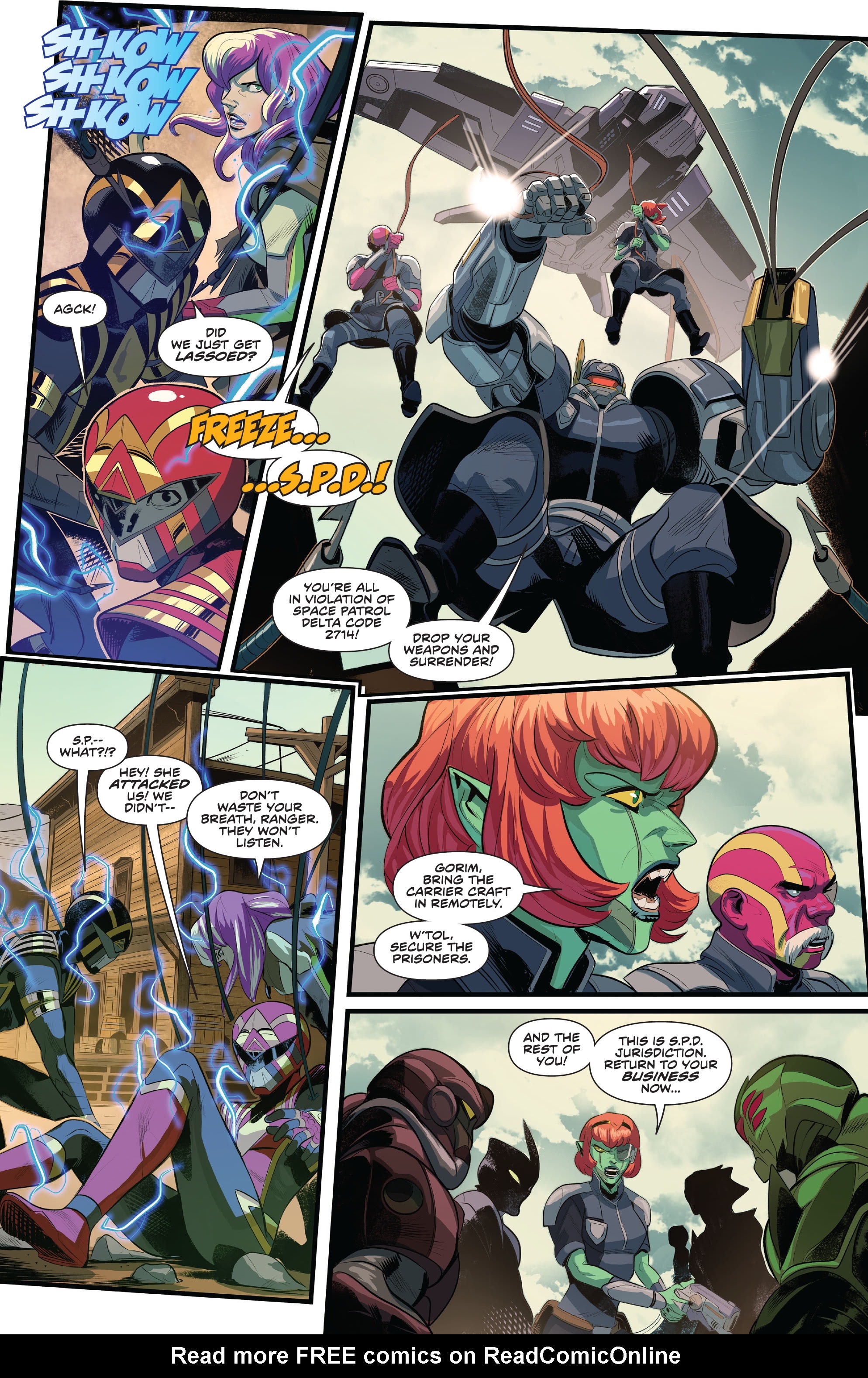 Read online Power Rangers comic -  Issue #5 - 15