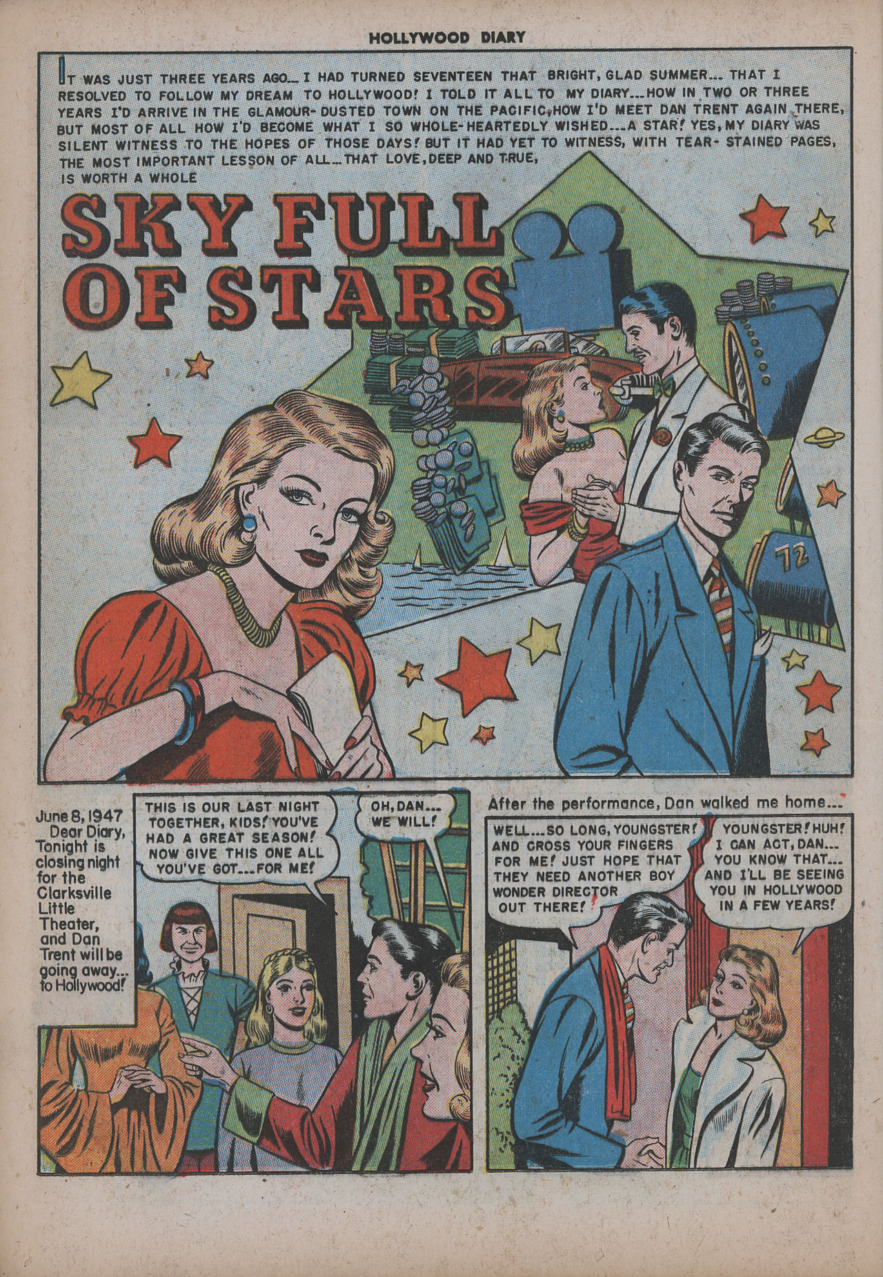 Read online Hollywood Diary comic -  Issue #4 - 12