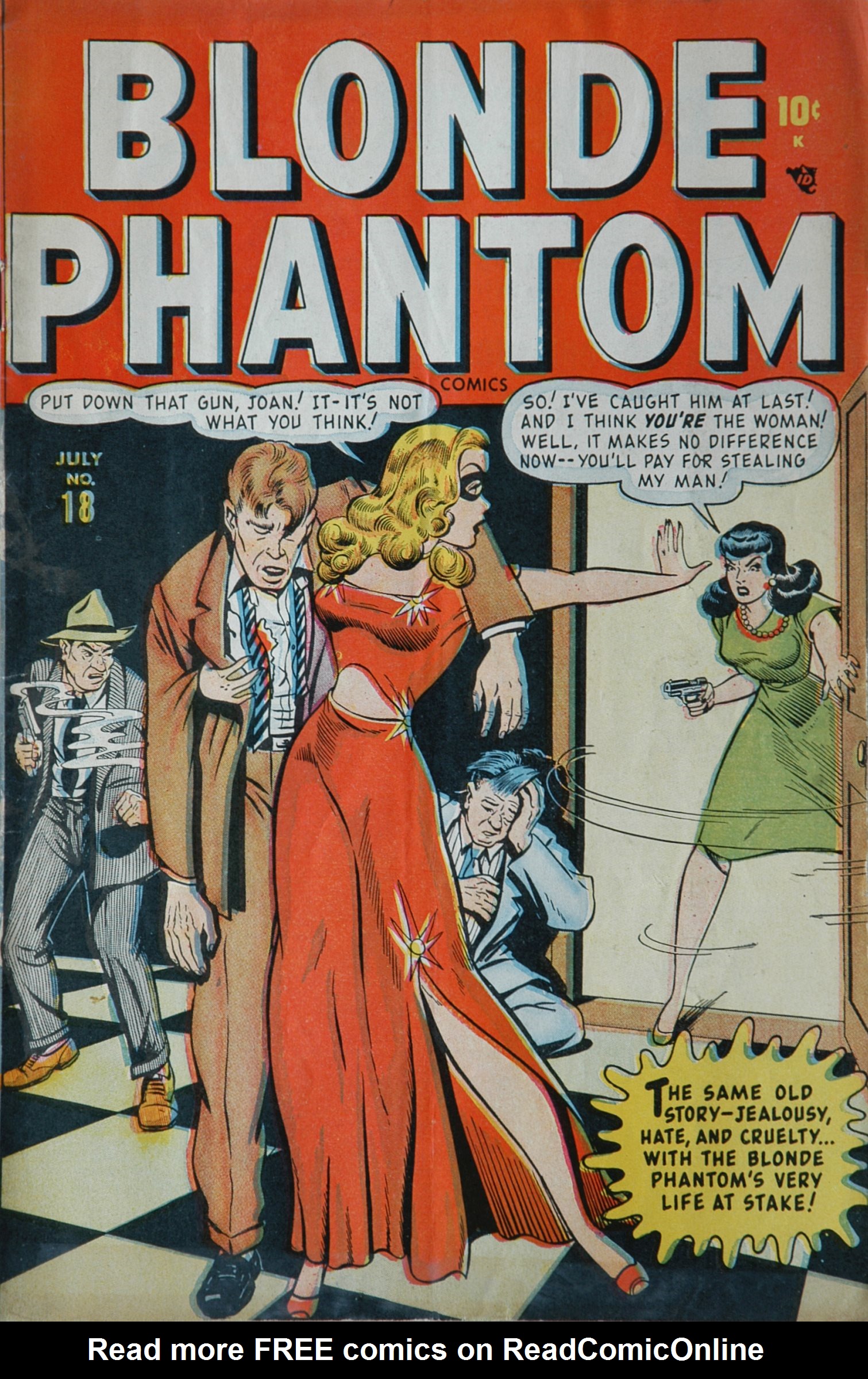 Read online Blonde Phantom Comics comic -  Issue #18 - 1