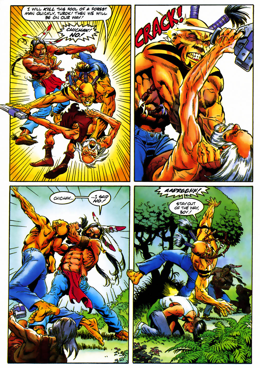 Read online Turok, Dinosaur Hunter (1993) comic -  Issue #25 - 4