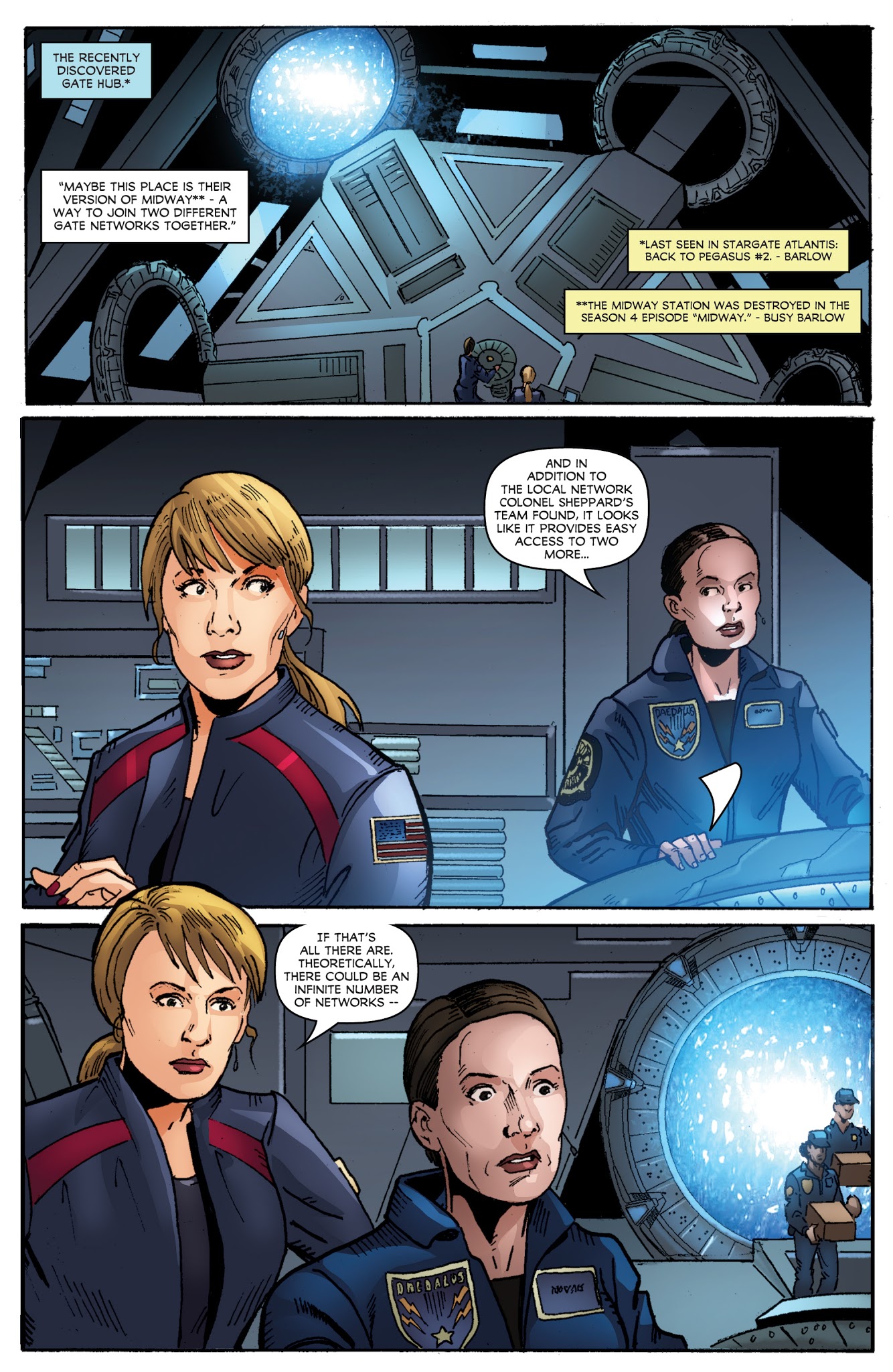 Read online Stargate Atlantis: Singularity comic -  Issue #1 - 14