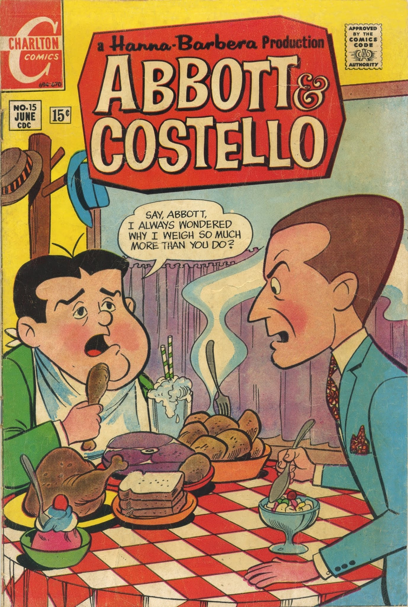 Read online Abbott & Costello comic -  Issue #15 - 1