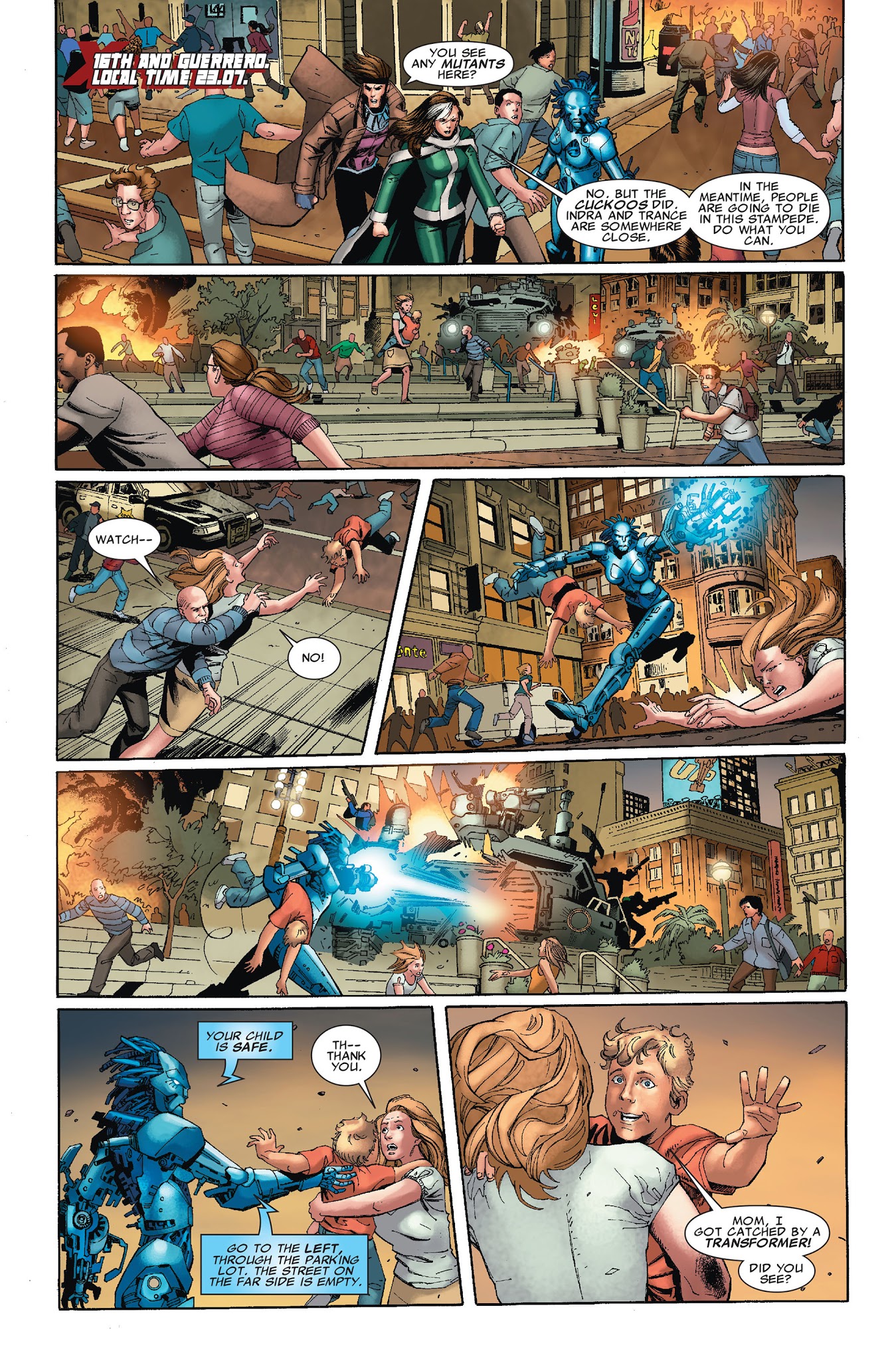 Read online Dark Avengers/Uncanny X-Men: Utopia comic -  Issue # TPB - 196