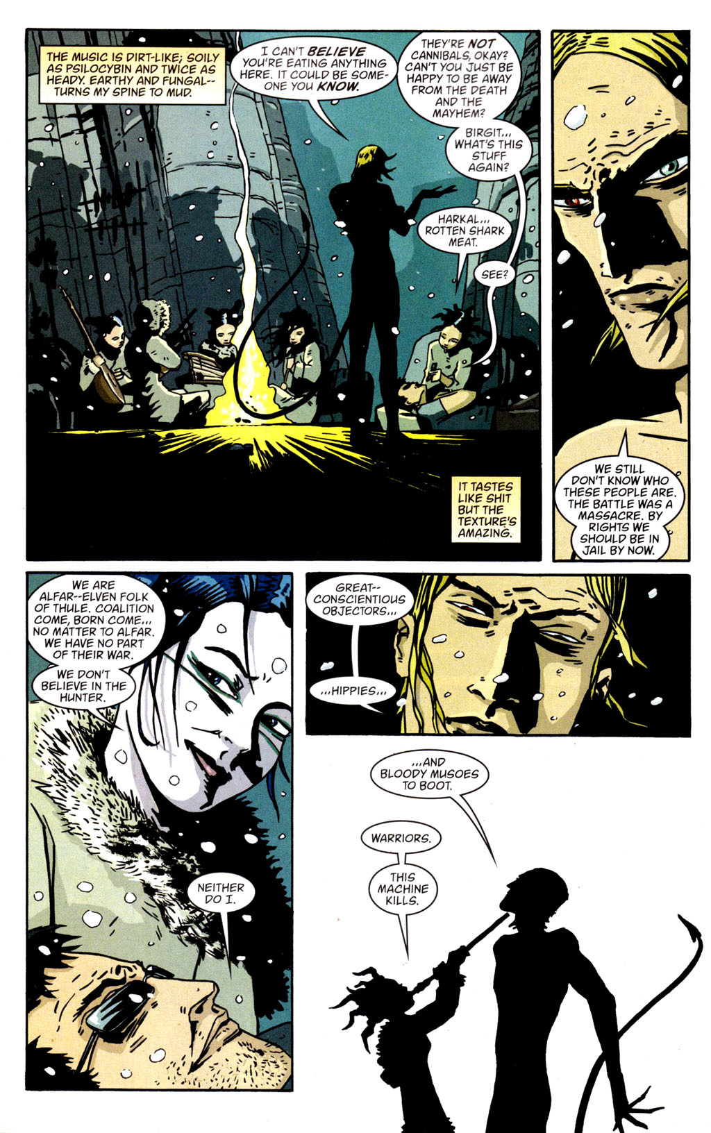 Read online Books of Magick: Life During Wartime comic -  Issue #8 - 12