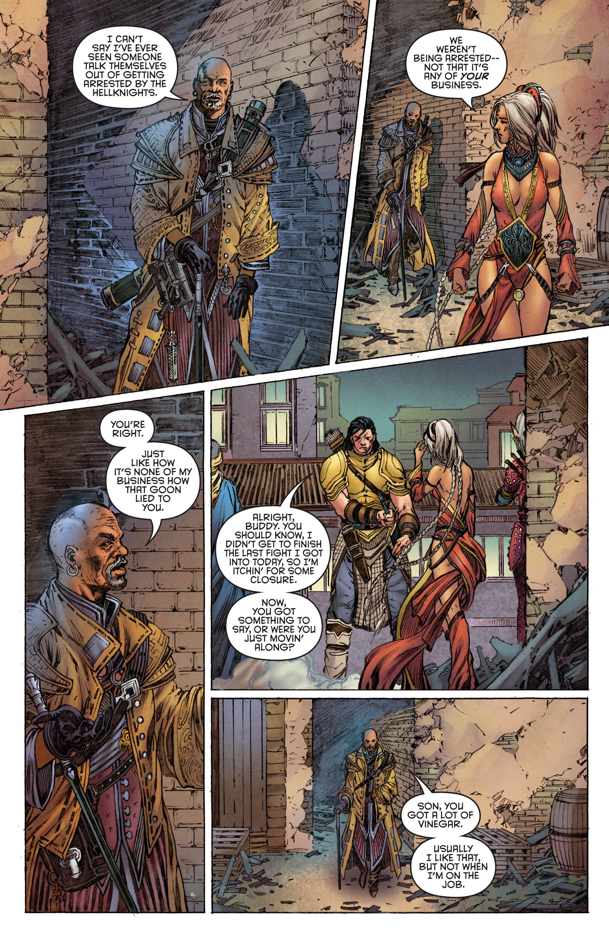 Read online Pathfinder: Runescars comic -  Issue #1 - 12