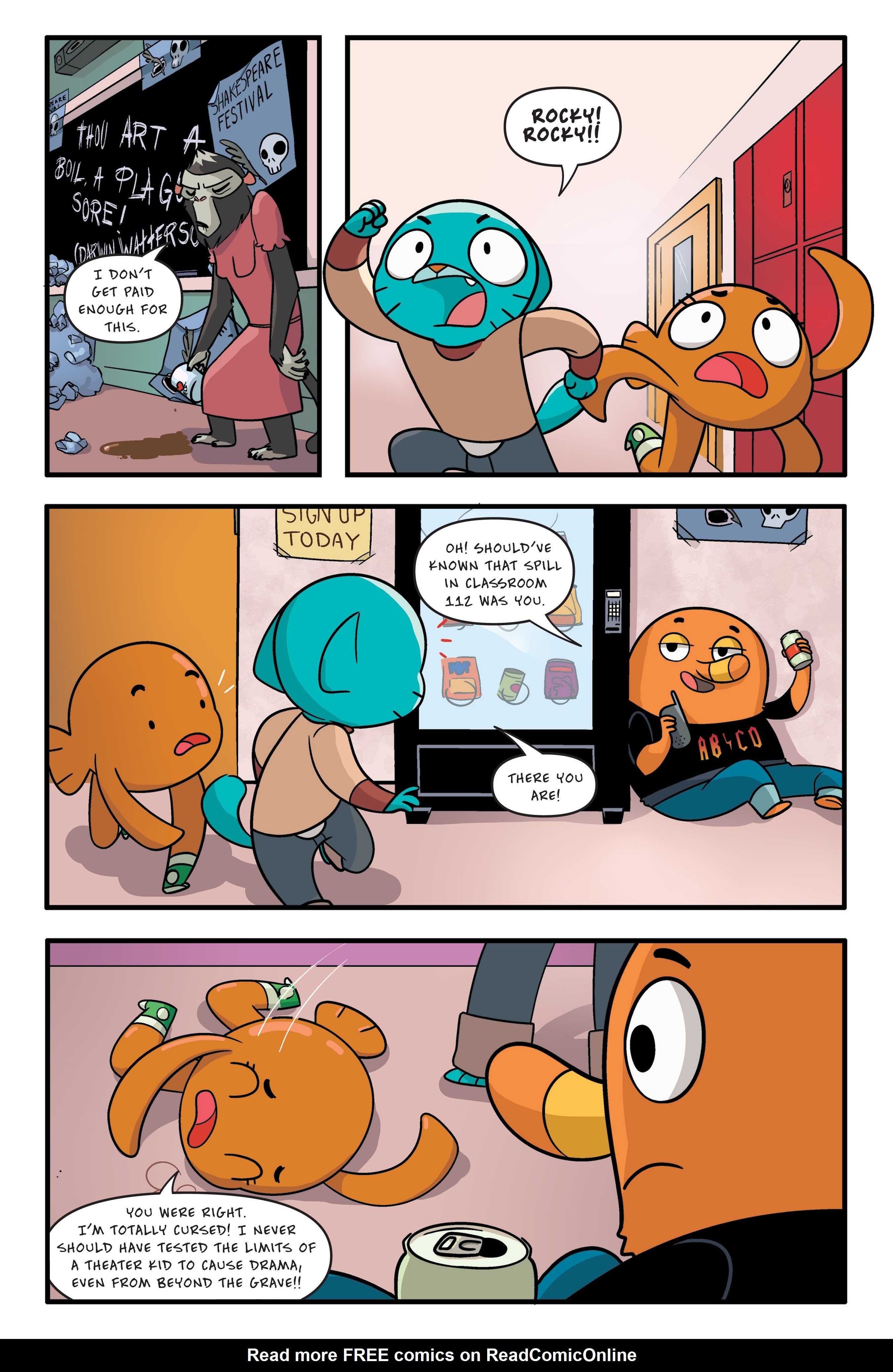 Read online The Amazing World of Gumball: Midsummer Nightmare comic -  Issue # TPB - 50