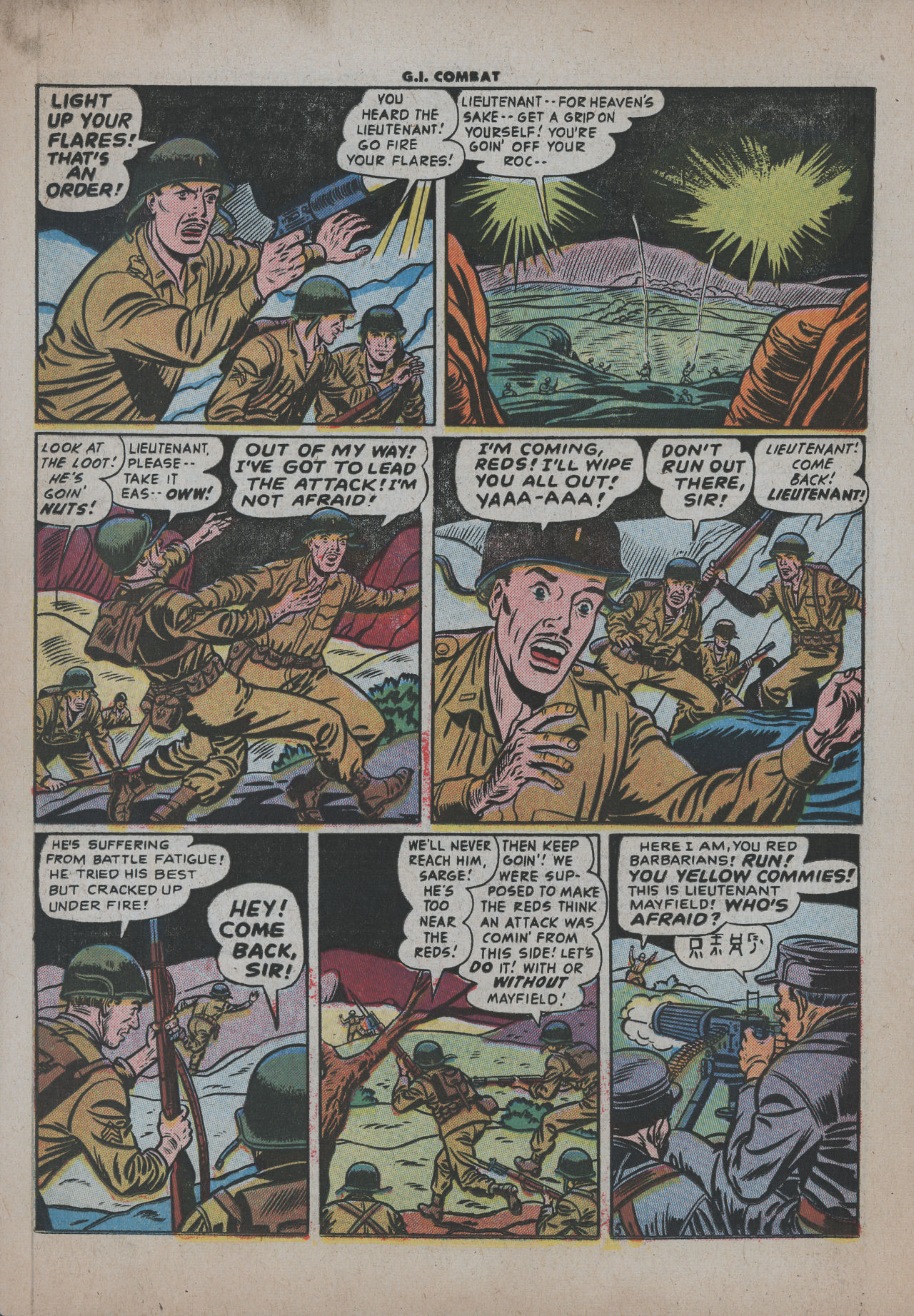 Read online G.I. Combat (1952) comic -  Issue #31 - 16