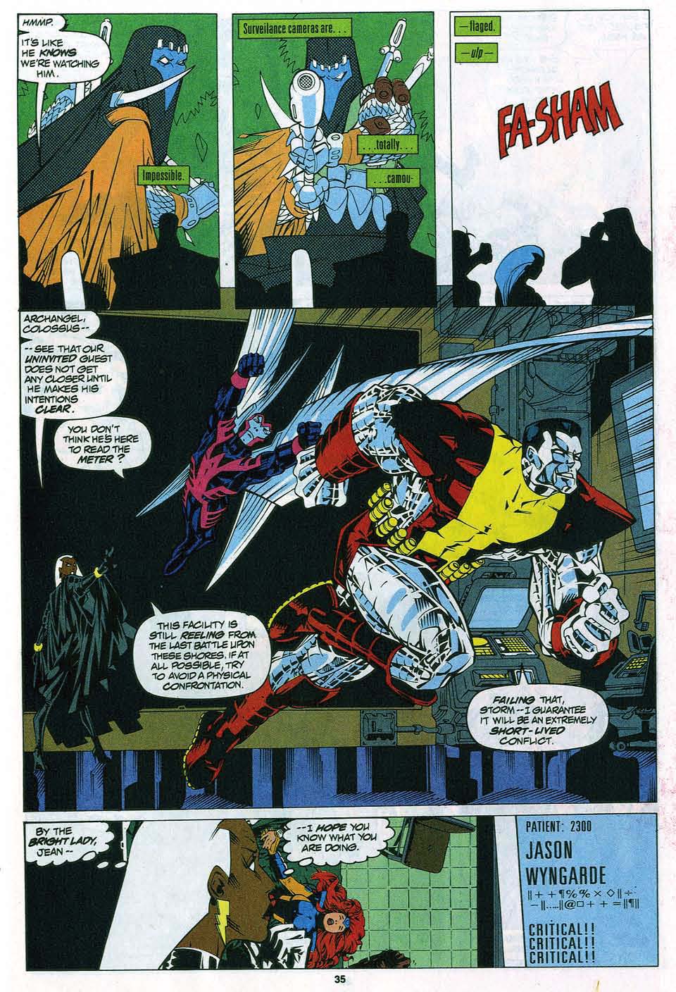 Read online X-Men Annual comic -  Issue #17 - 33