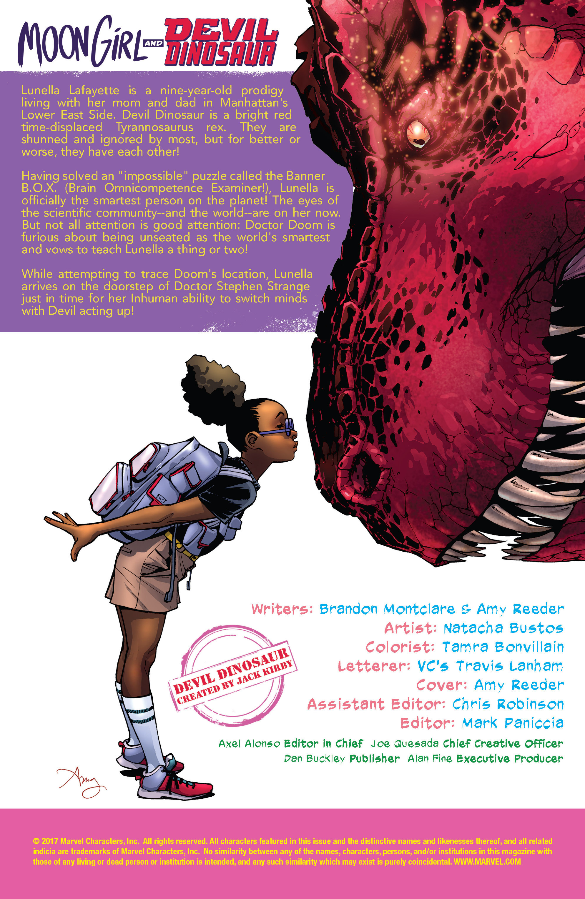 Read online Moon Girl And Devil Dinosaur comic -  Issue #16 - 4