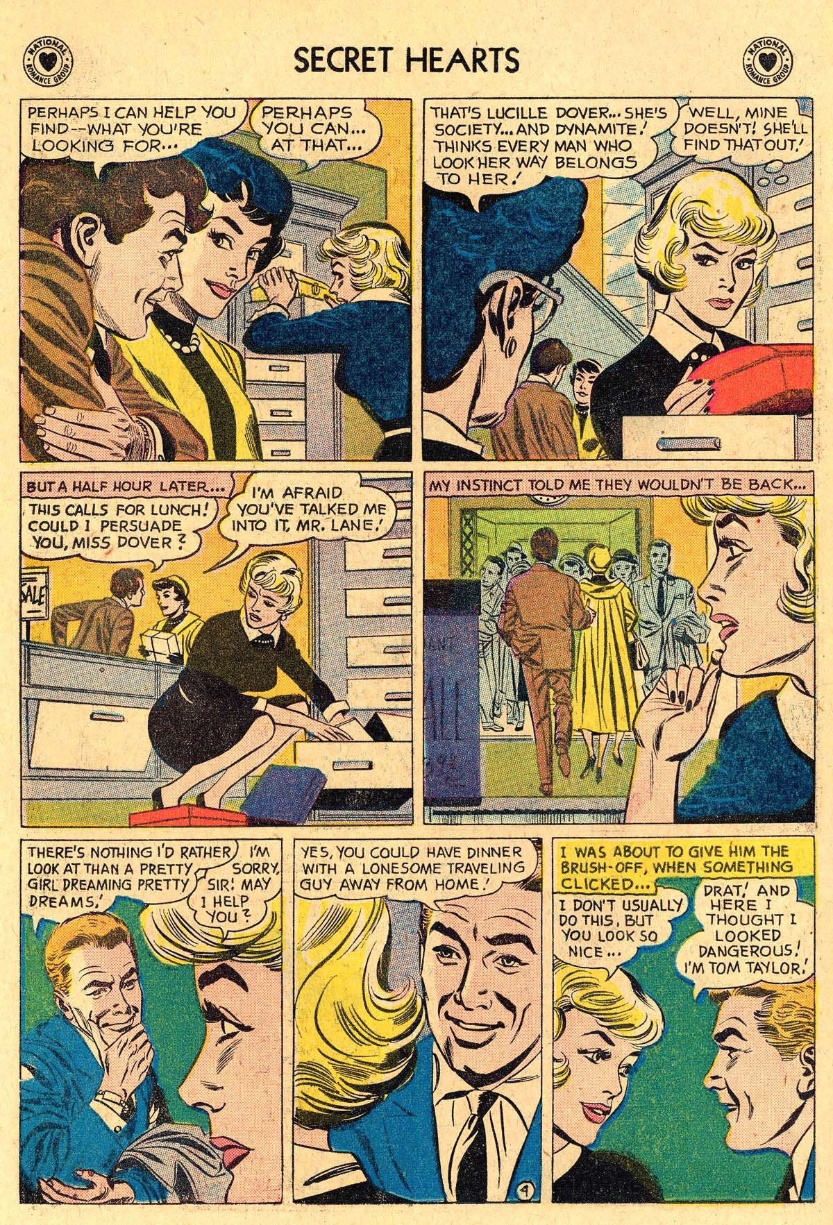 Read online Secret Hearts comic -  Issue #60 - 6