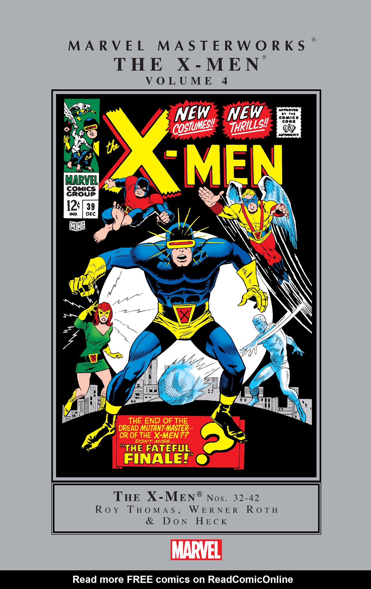 Read online Marvel Masterworks: The X-Men comic -  Issue # TPB 4 (Part 1) - 1