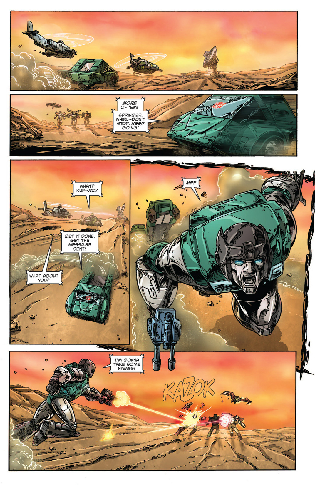 Read online The Transformers: Regeneration One comic -  Issue #82 - 16