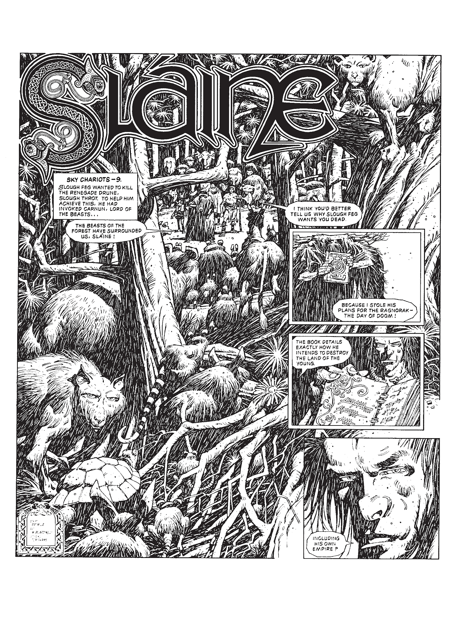 Read online Sláine comic -  Issue # TPB 1 - 196