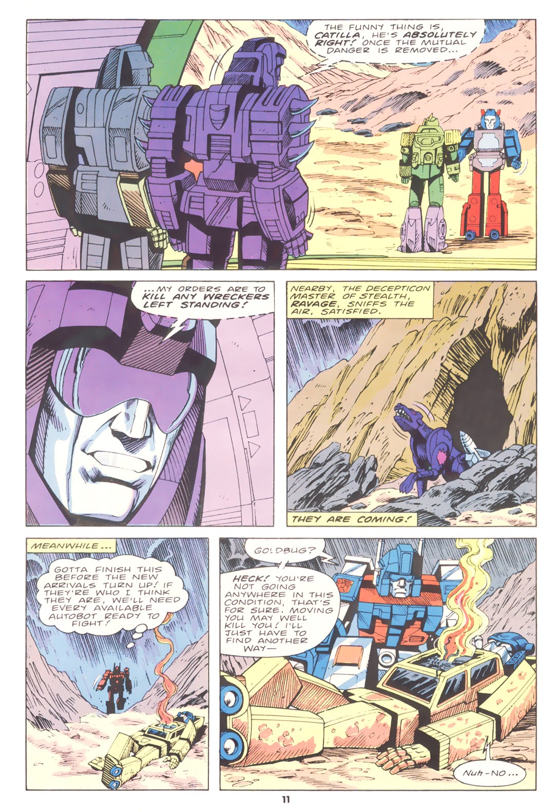 Read online The Transformers (UK) comic -  Issue #201 - 10
