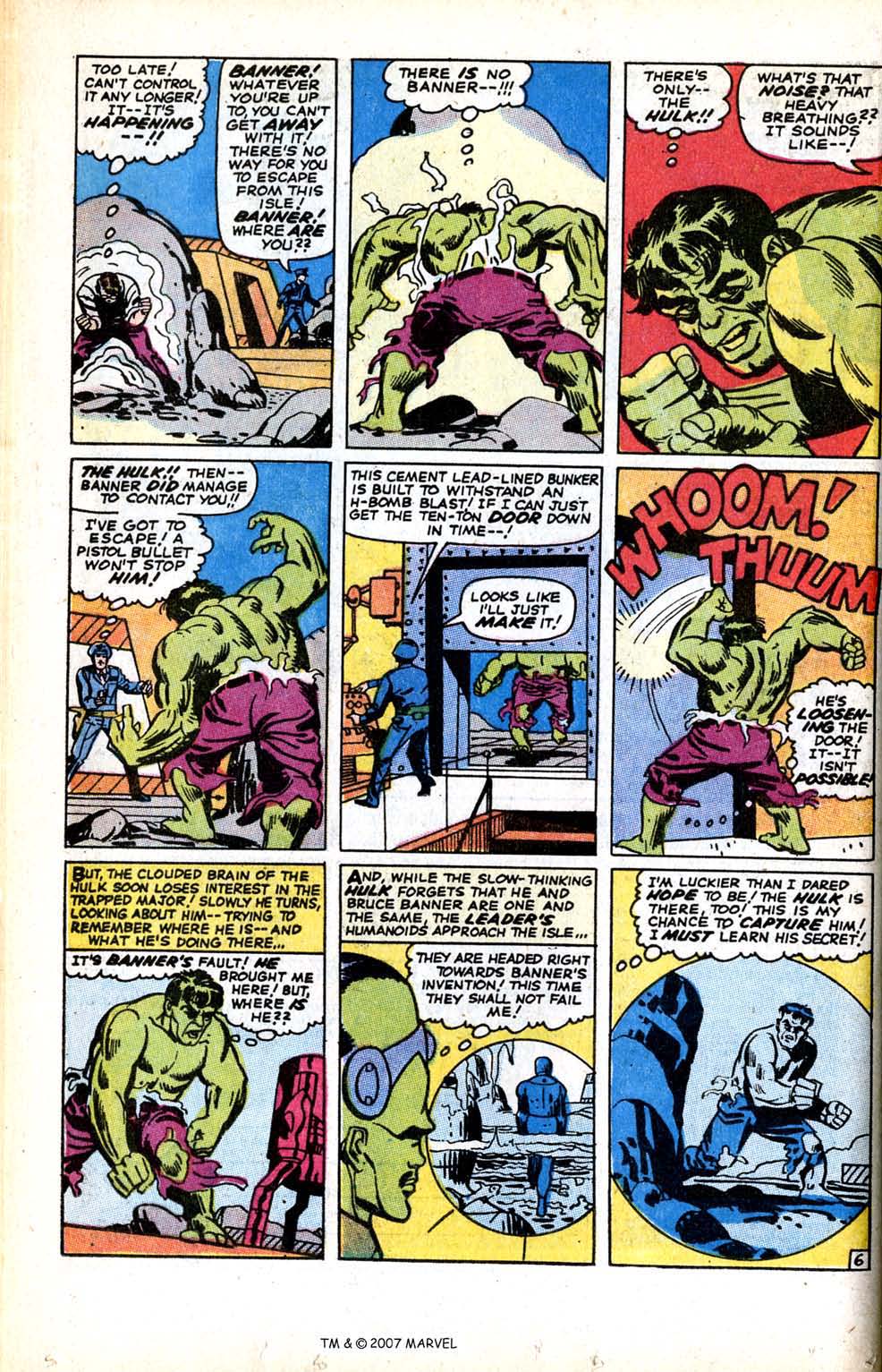Read online The Incredible Hulk (1968) comic -  Issue # _Annual 1969 - 36