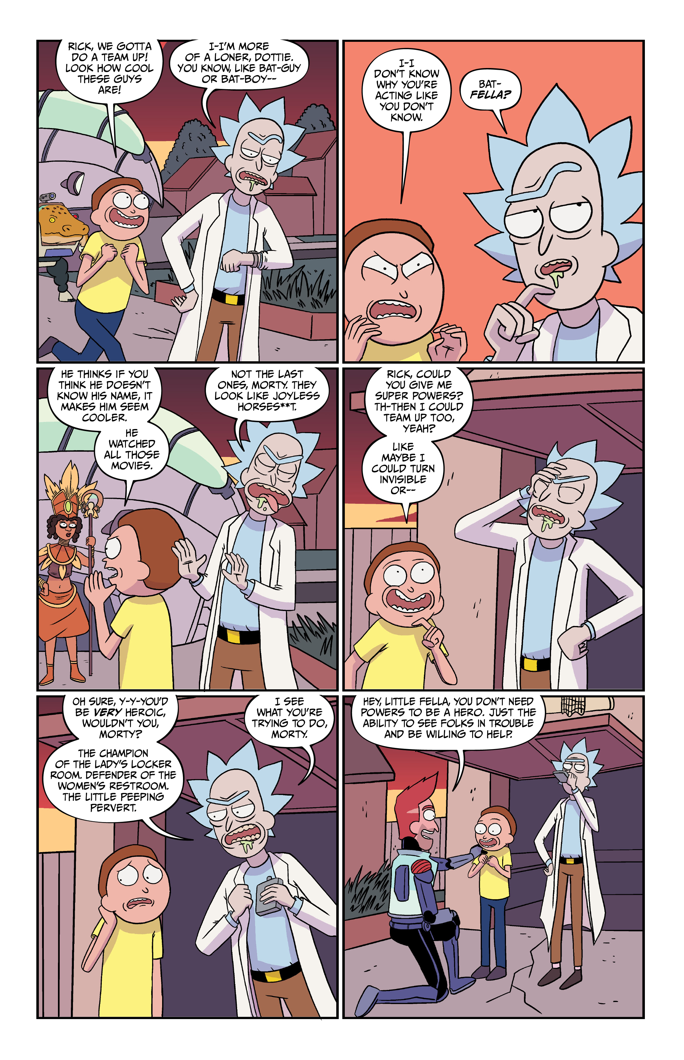 Read online Rick and Morty comic -  Issue # (2015) _Deluxe Edition 6 (Part 2) - 69