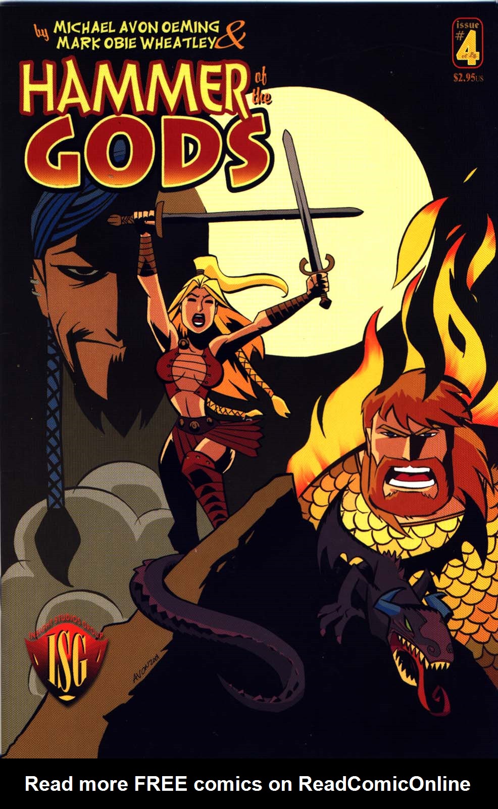 Read online Hammer of the Gods comic -  Issue #4 - 1