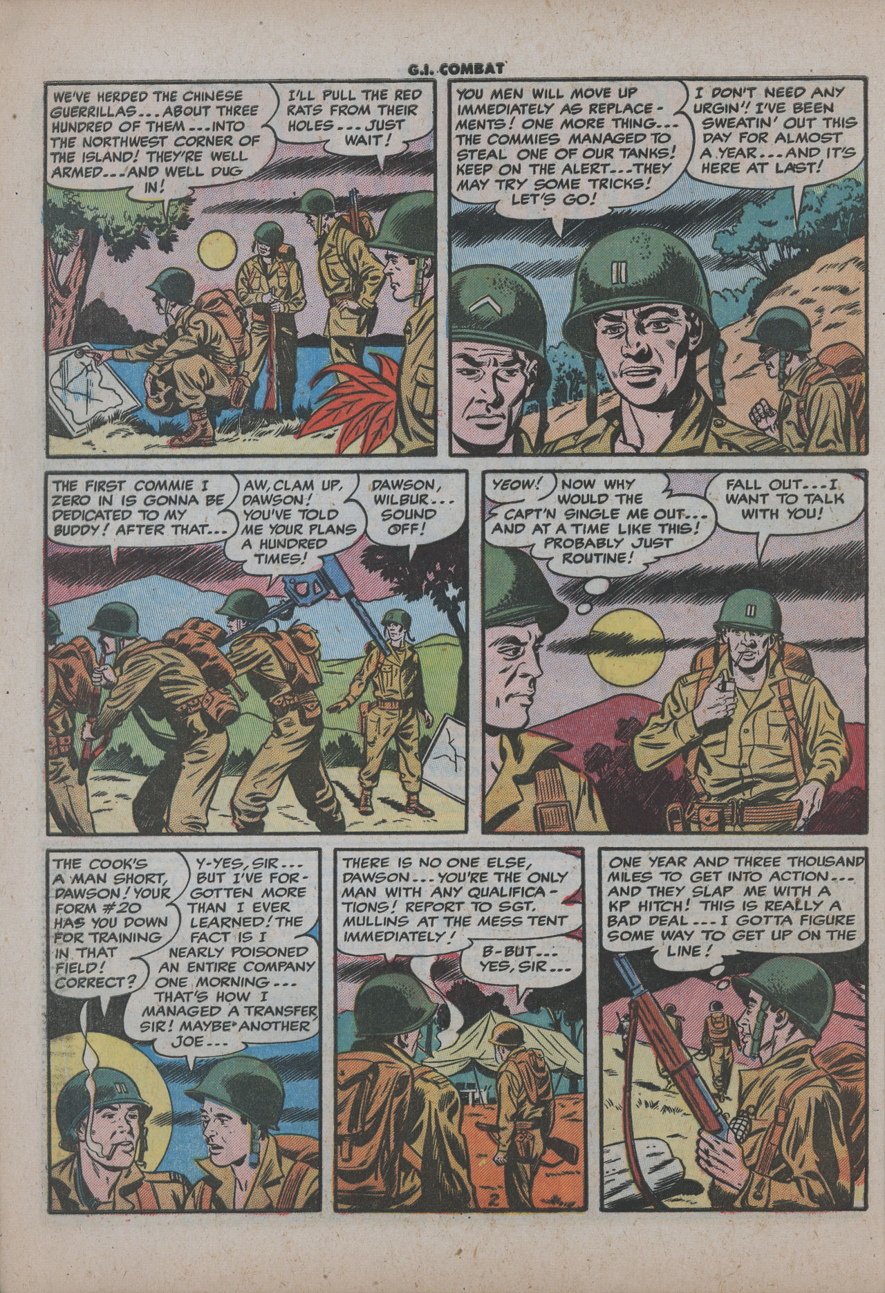 Read online G.I. Combat (1952) comic -  Issue #22 - 28