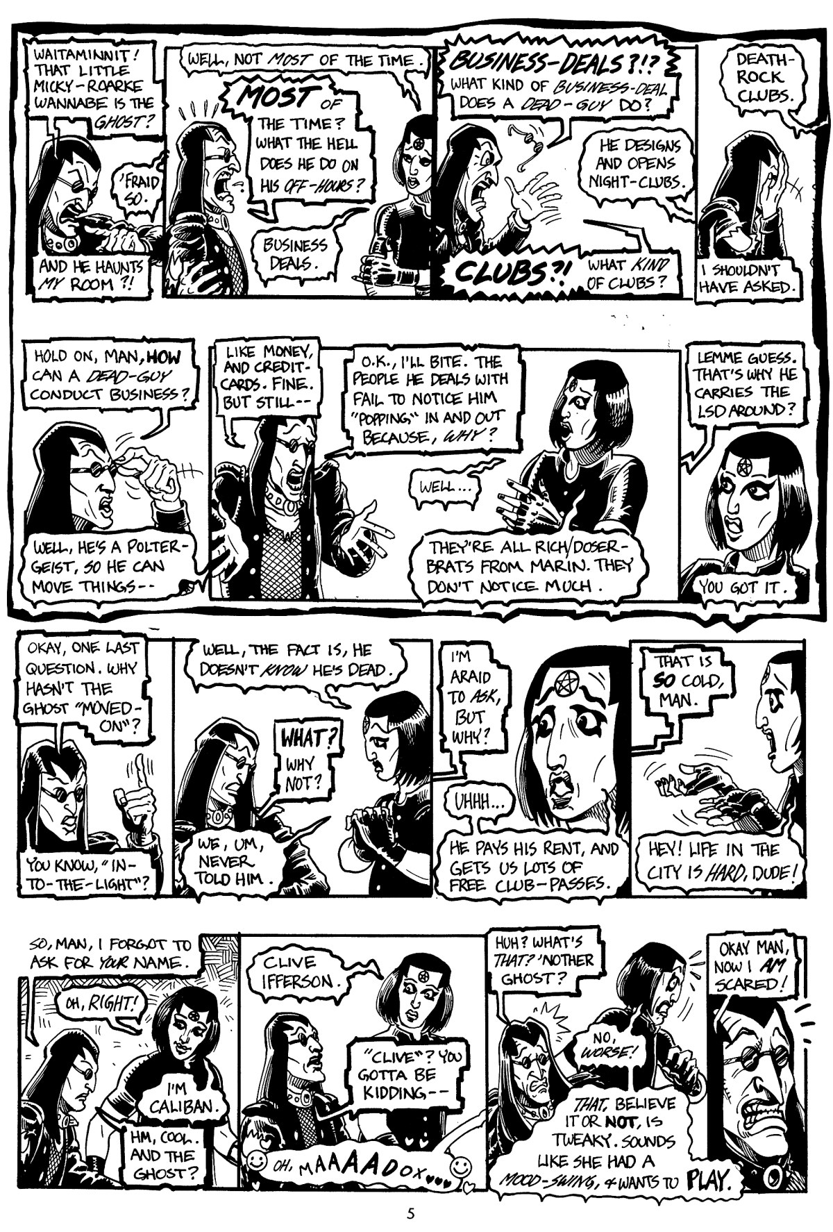 Read online (After)Life in Gothland comic -  Issue #1 - 7