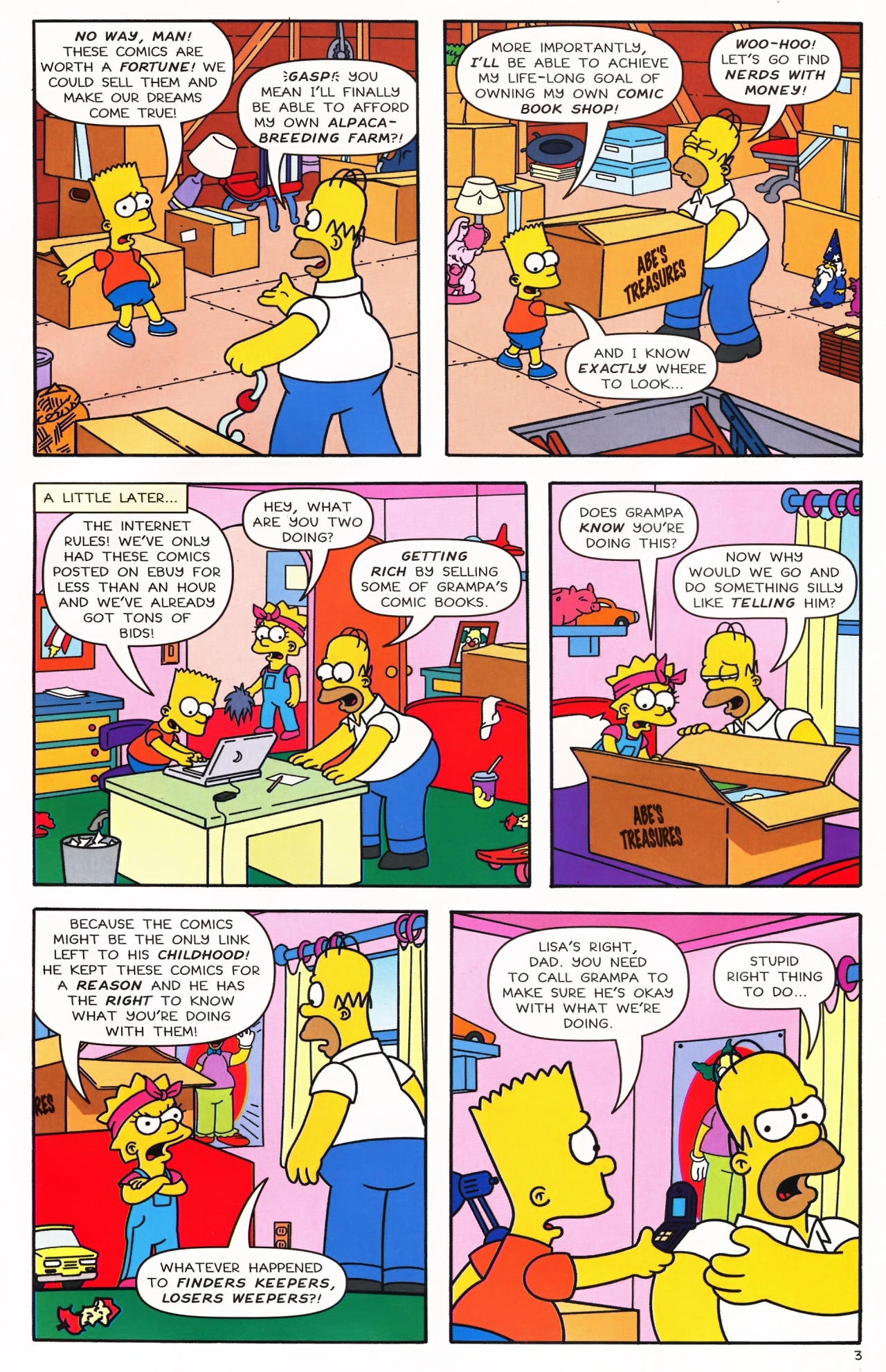 Read online Simpsons Comics comic -  Issue #145 - 4