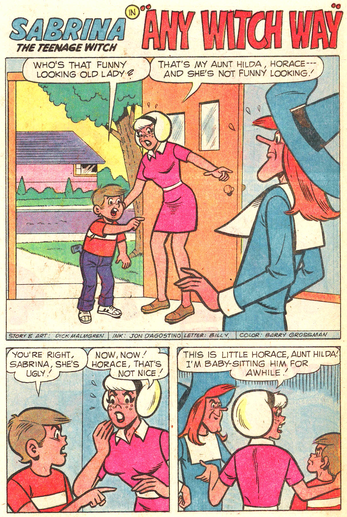 Read online Sabrina The Teenage Witch (1971) comic -  Issue #64 - 13