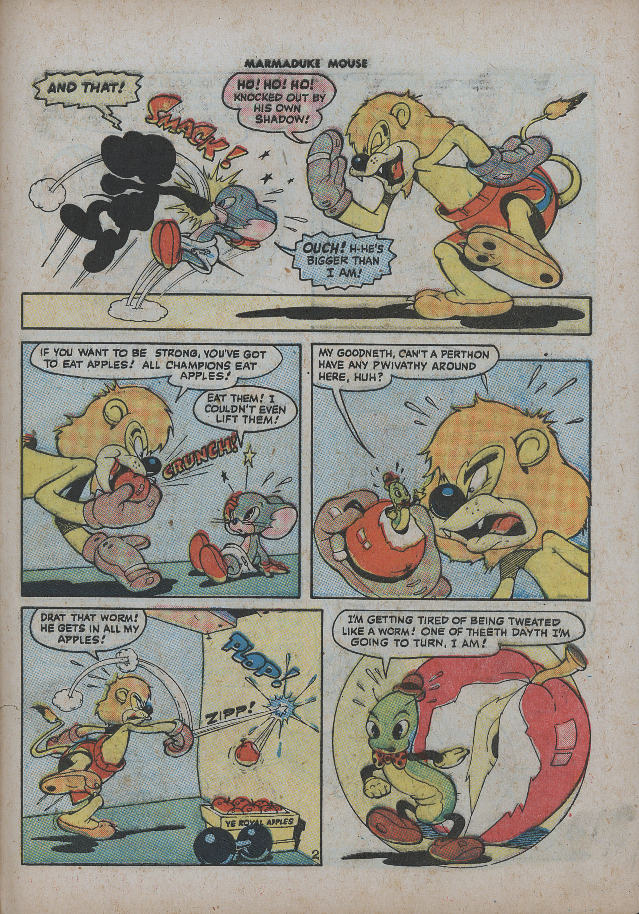 Read online Marmaduke Mouse comic -  Issue #3 - 45