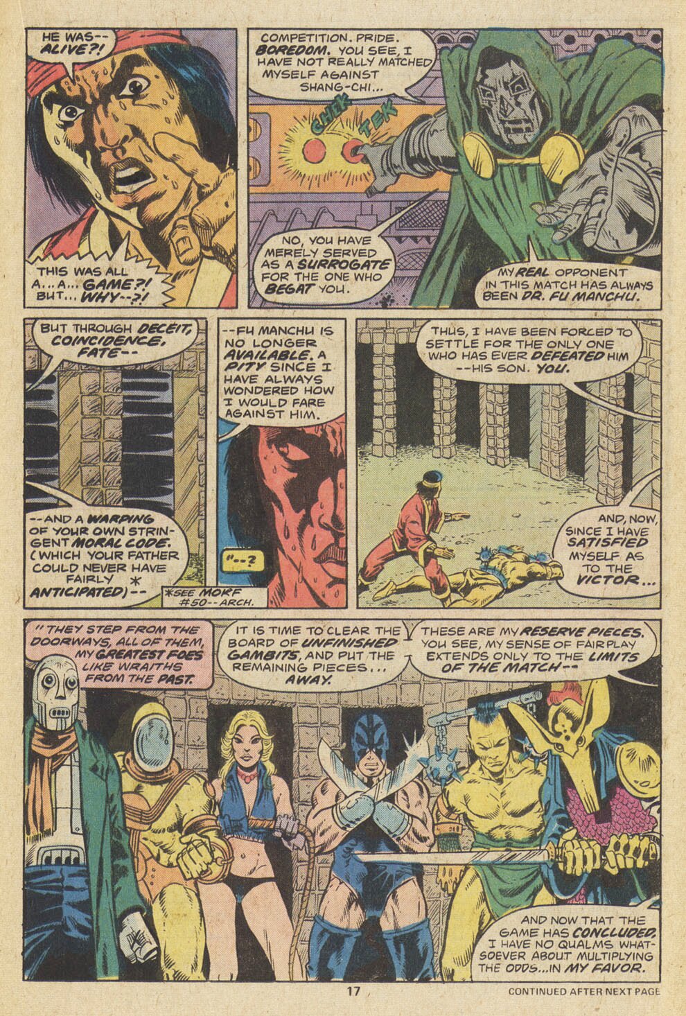 Read online Master of Kung Fu (1974) comic -  Issue #60 - 12