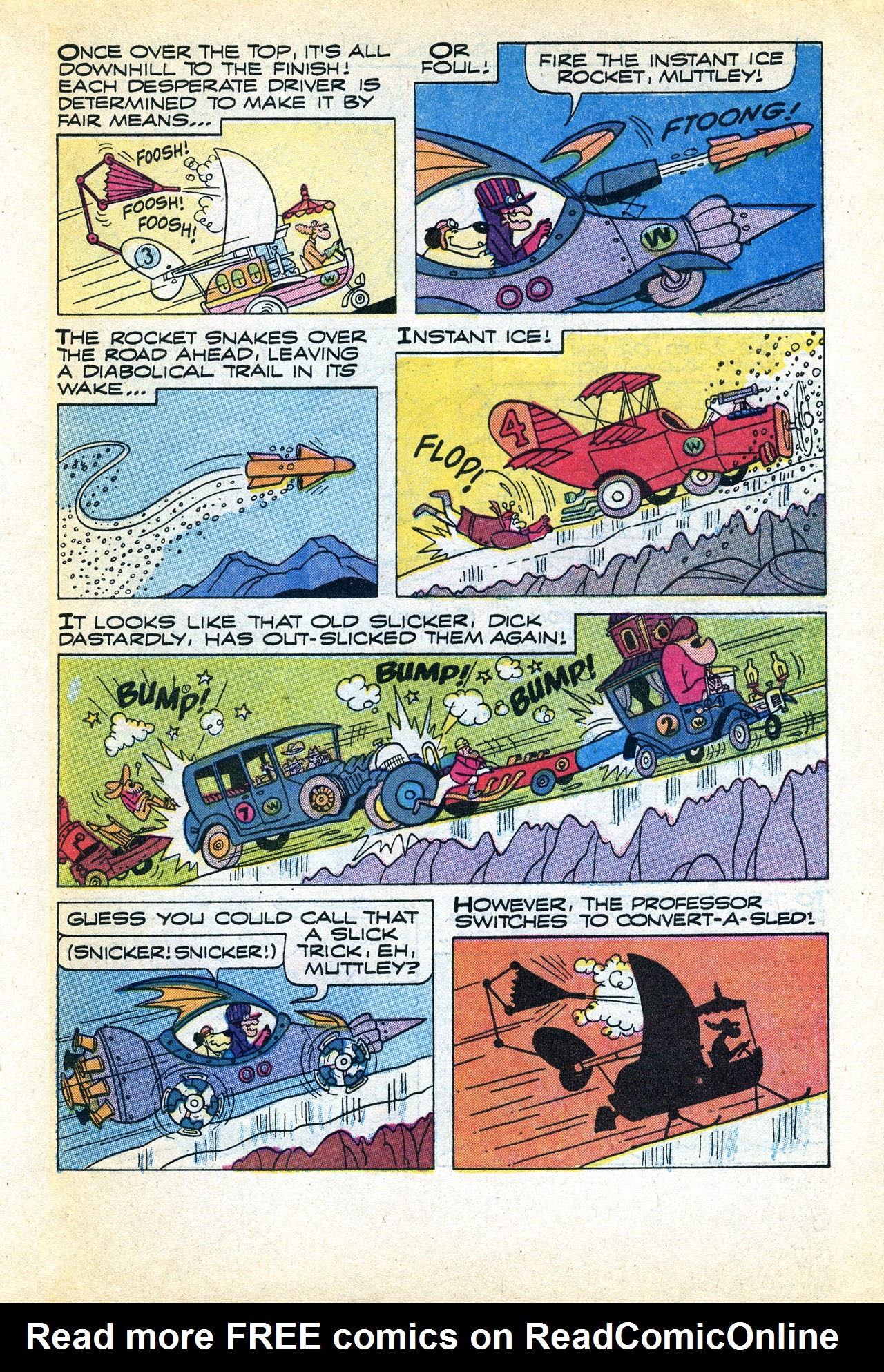 Read online Hanna-Barbera Wacky Races comic -  Issue #4 - 24