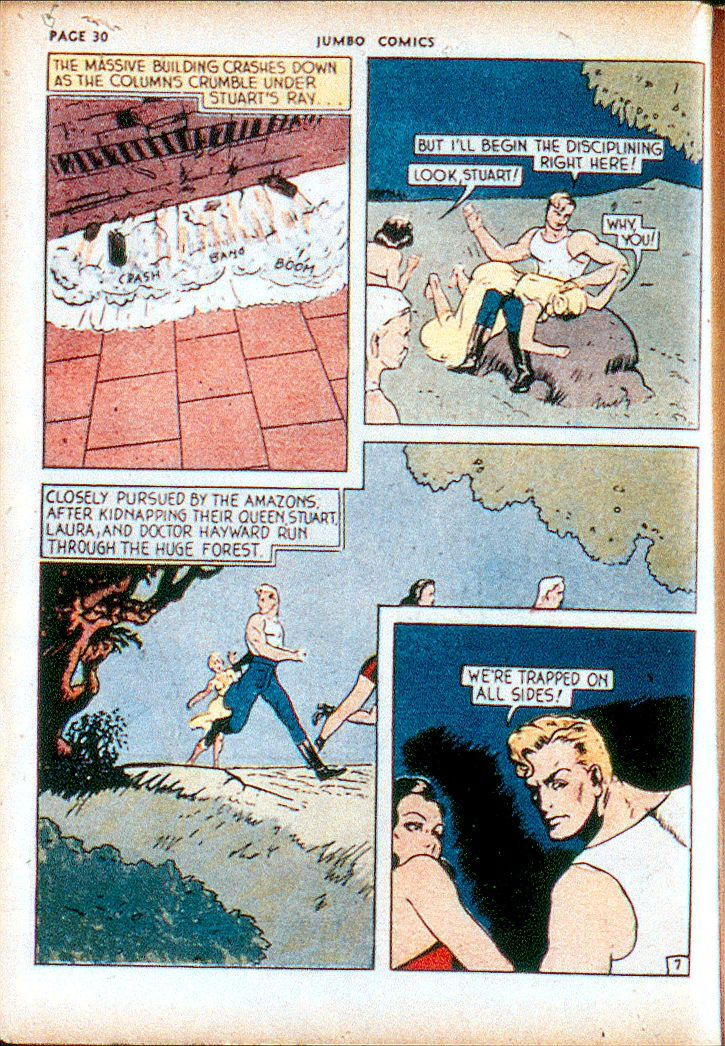 Read online Jumbo Comics comic -  Issue #17 - 34