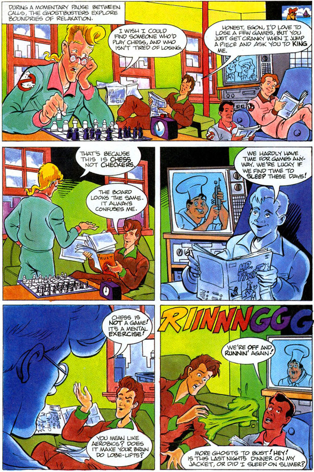 Read online Real Ghostbusters comic -  Issue #12 - 8