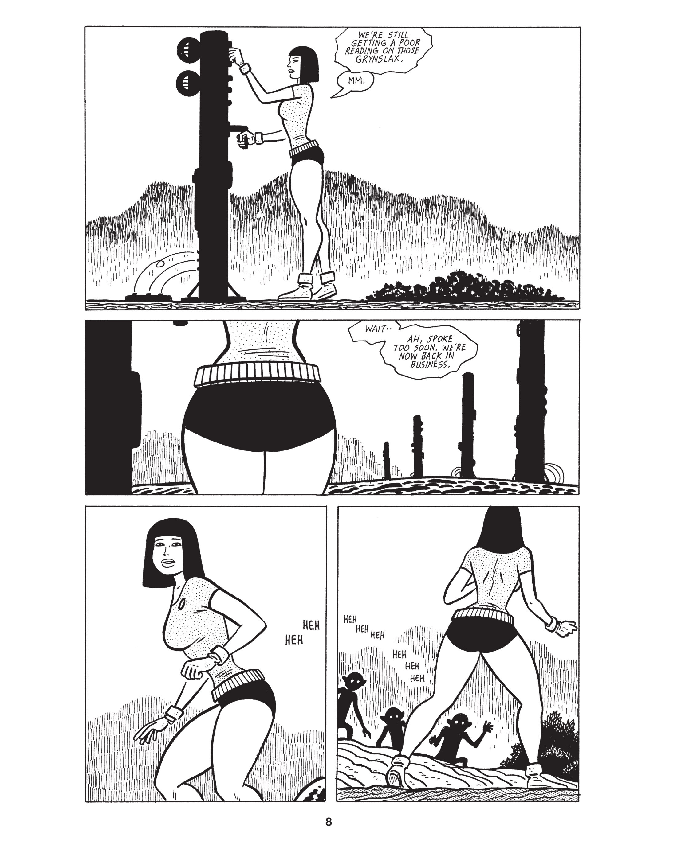 Read online Love and Rockets: New Stories comic -  Issue #3 - 10