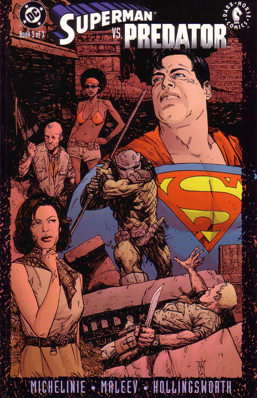 Read online Superman vs. Predator comic -  Issue #3 - 1