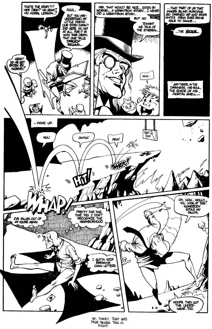 Read online Stig's Inferno comic -  Issue #6 - 9