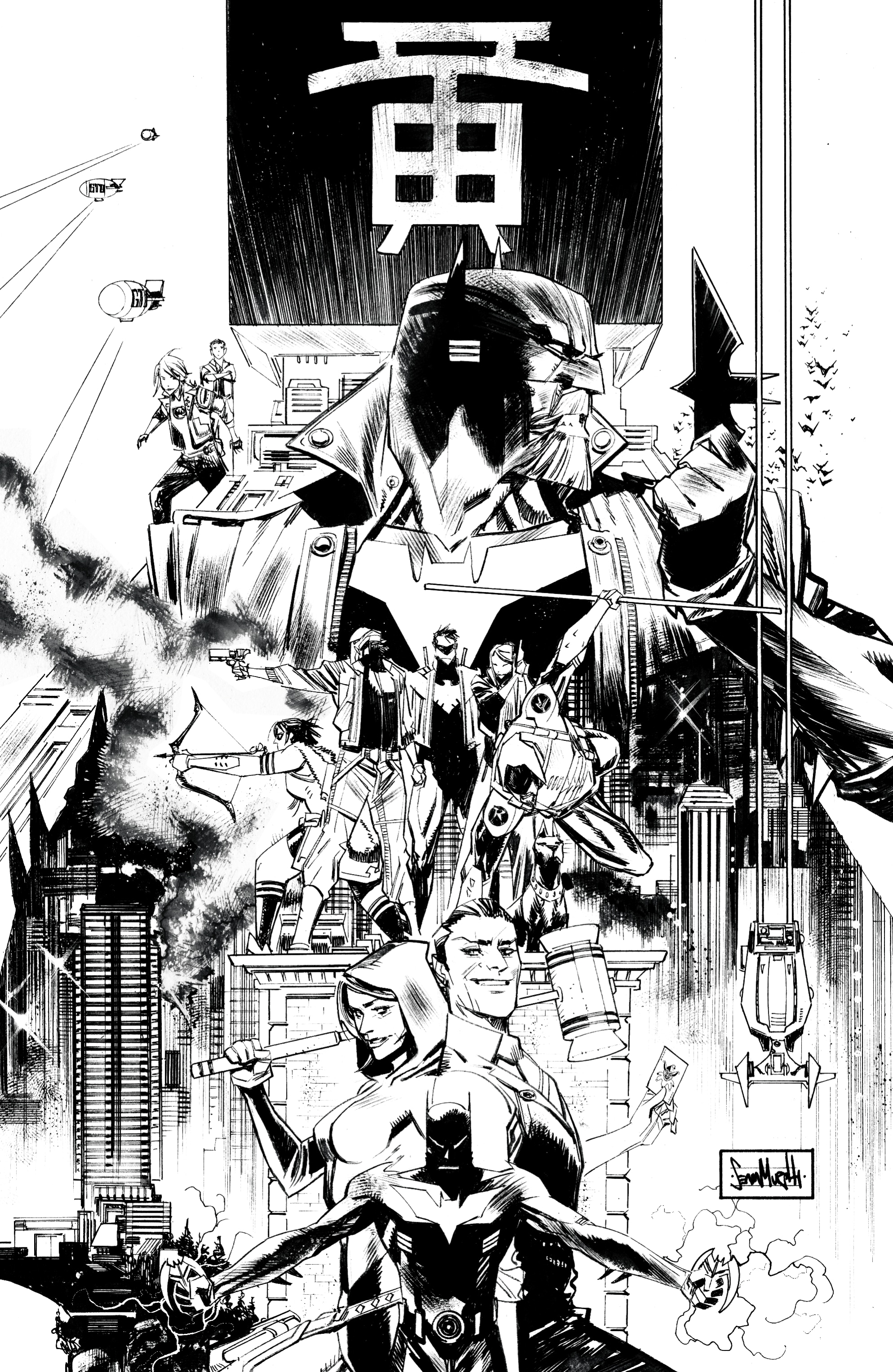 Read online Batman: Beyond the White Knight comic -  Issue #8 - 31