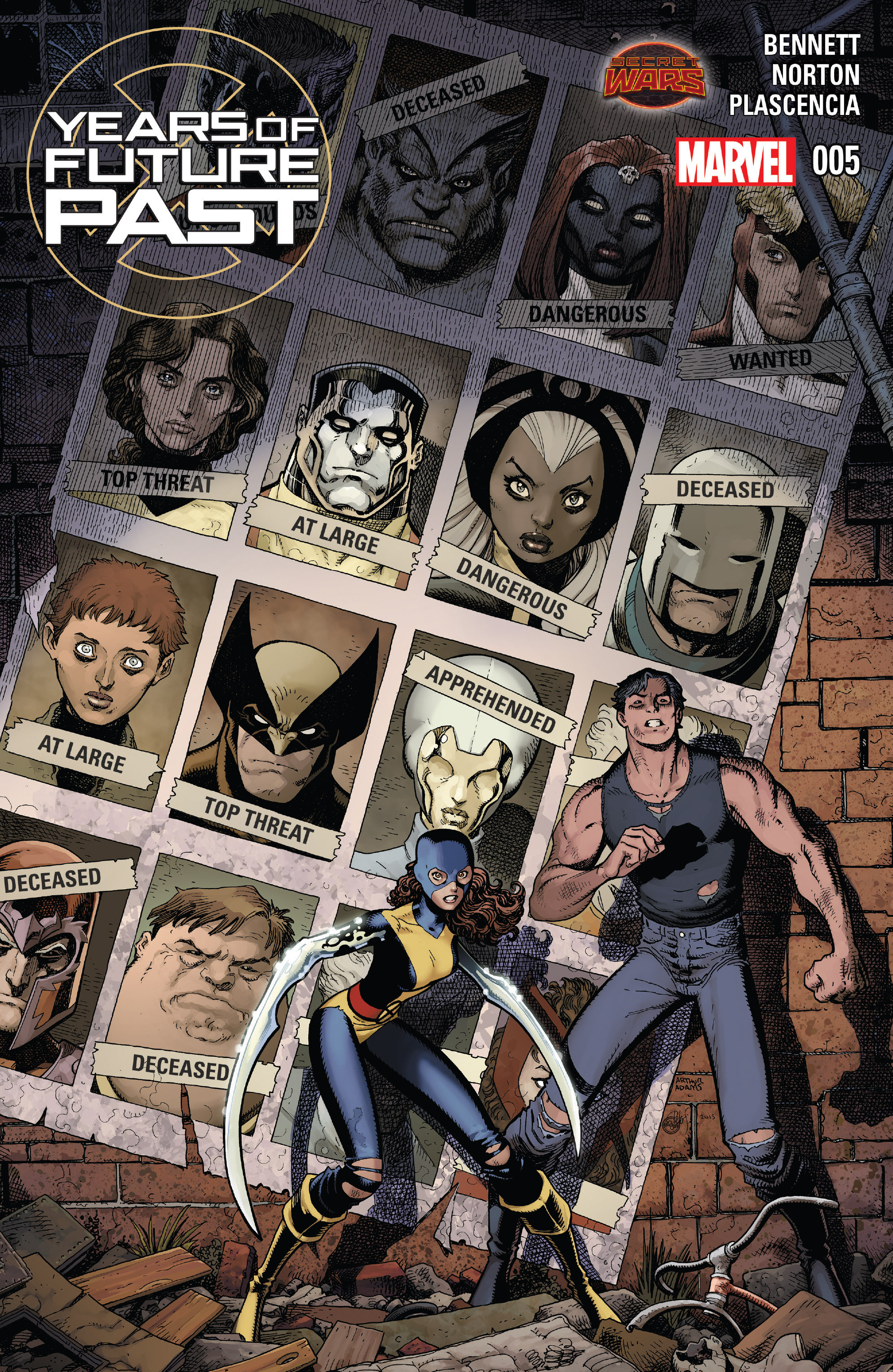 Read online Years of Future Past comic -  Issue #5 - 1