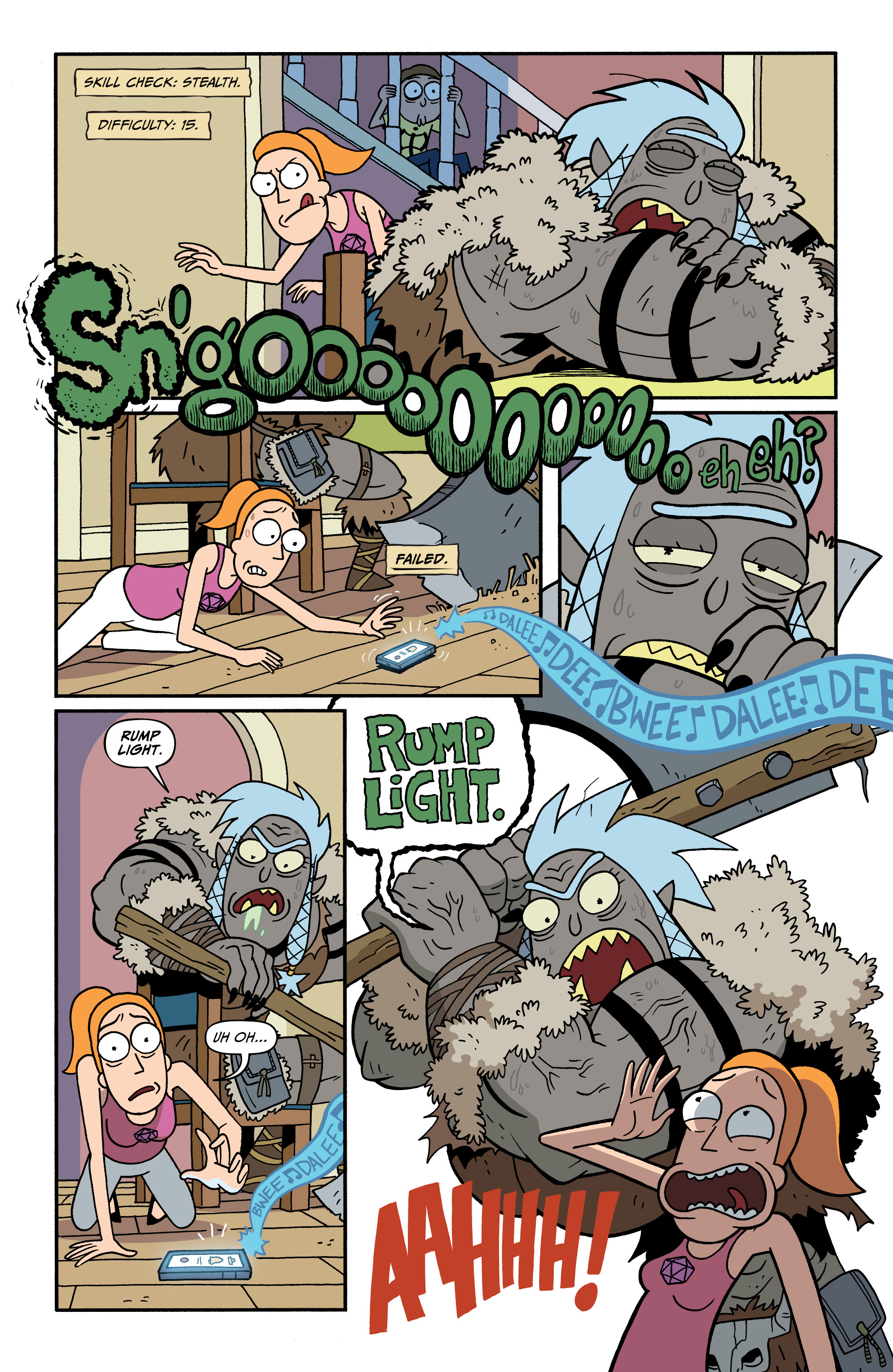 Read online Rick and Morty vs. Dungeons & Dragons II: Painscape comic -  Issue #2 - 15