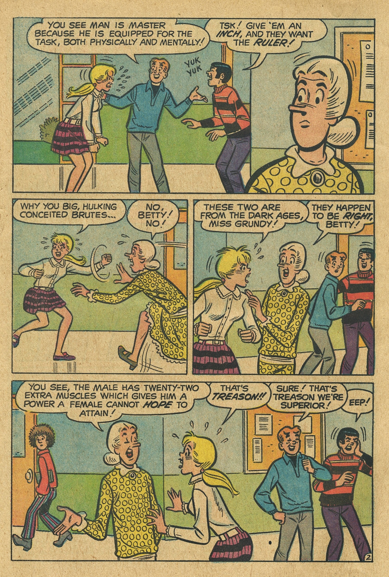 Read online Reggie and Me (1966) comic -  Issue #35 - 4