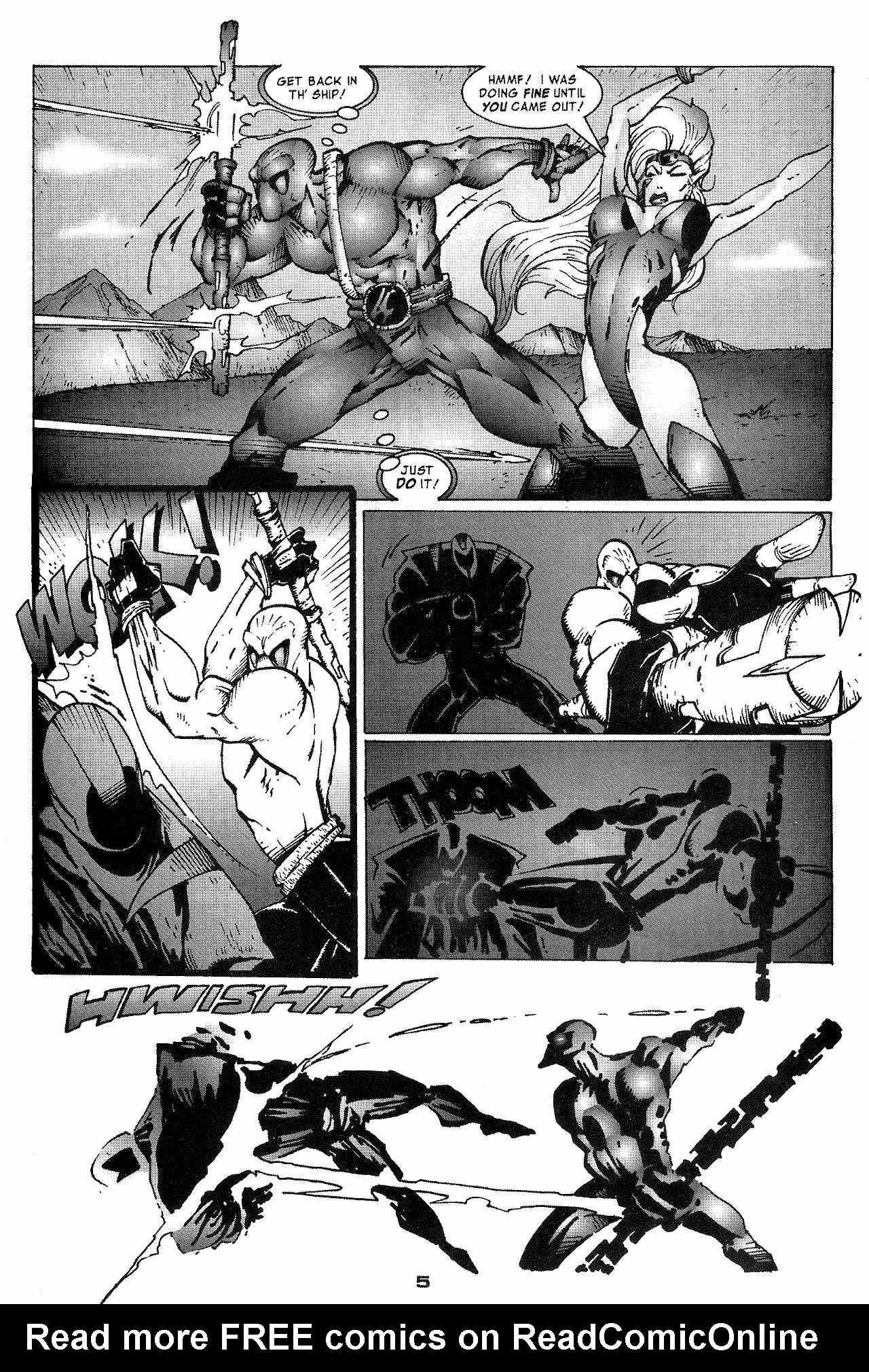 Read online Zen Intergalactic Ninja : The Hunted comic -  Issue #1 - 7