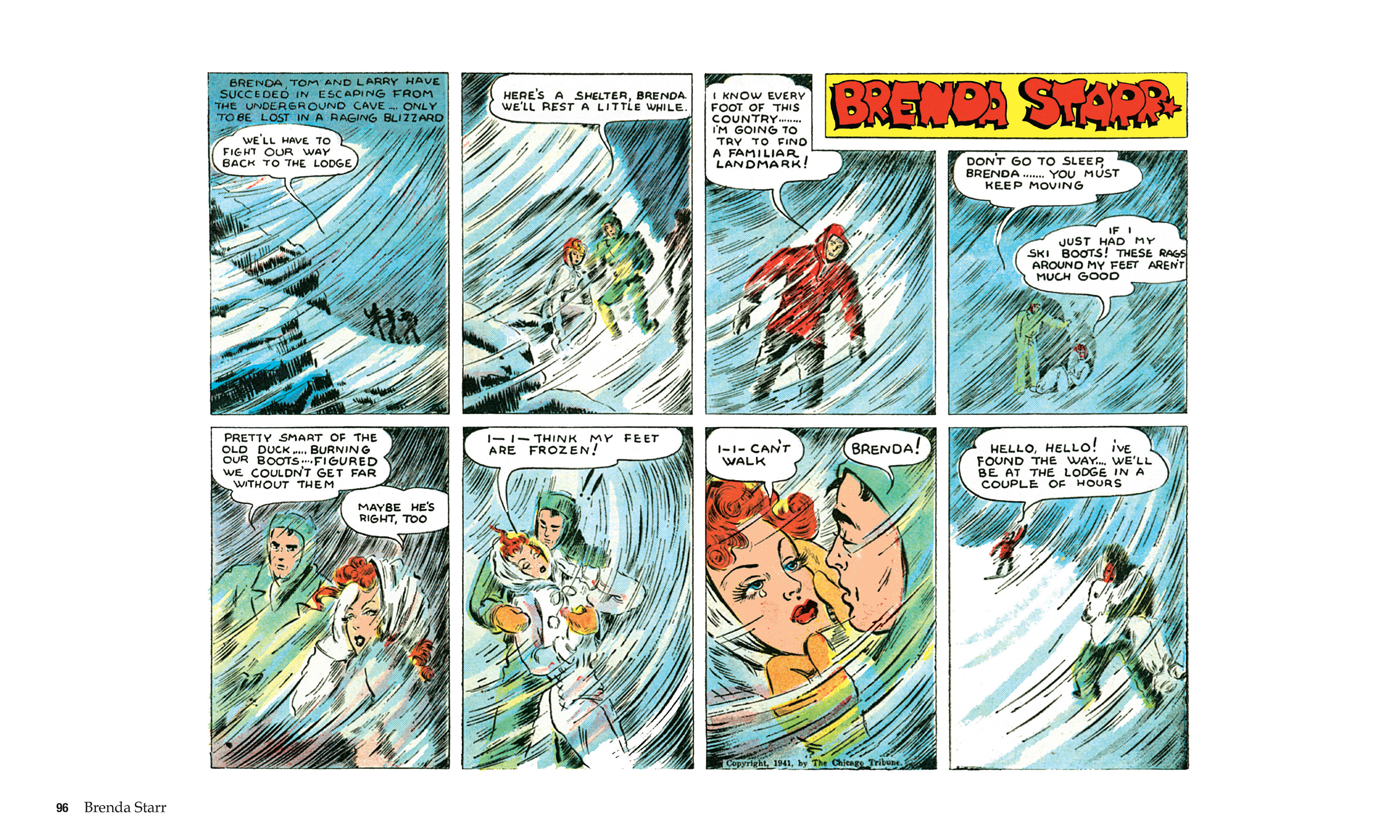 Read online Brenda Starr, Reporter: The Collected Dailies and Sundays comic -  Issue # TPB (Part 1) - 97