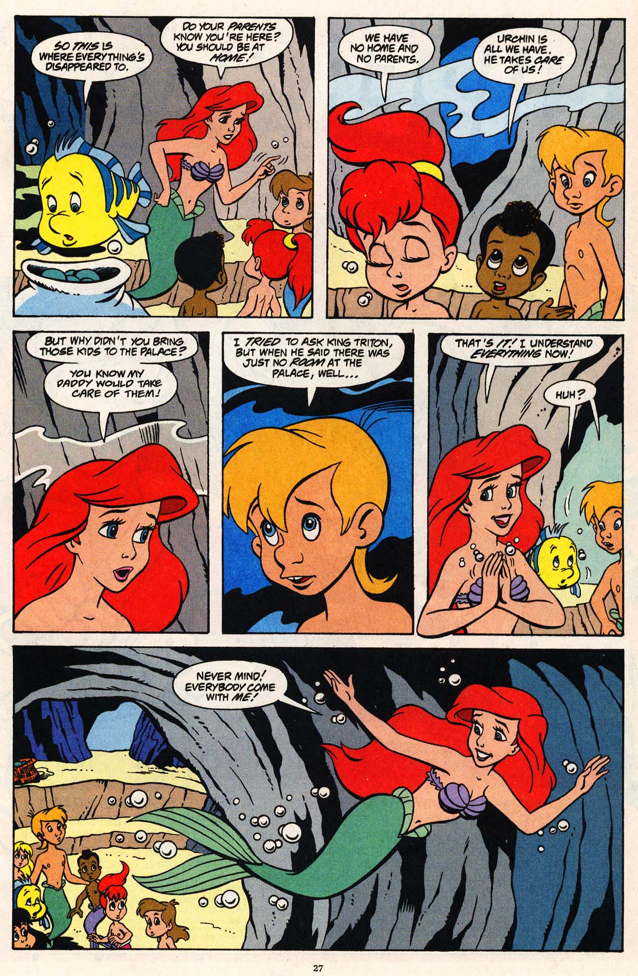 Read online Disney's The Little Mermaid comic -  Issue #6 - 29
