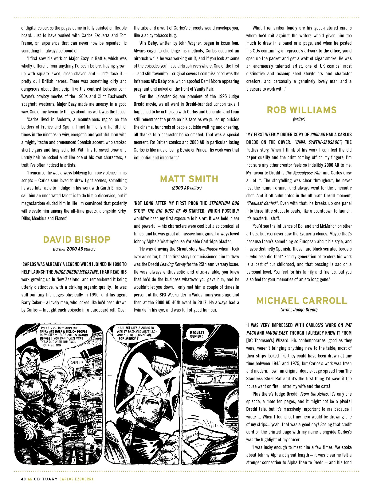 Read online Judge Dredd Megazine (Vol. 5) comic -  Issue #402 - 40