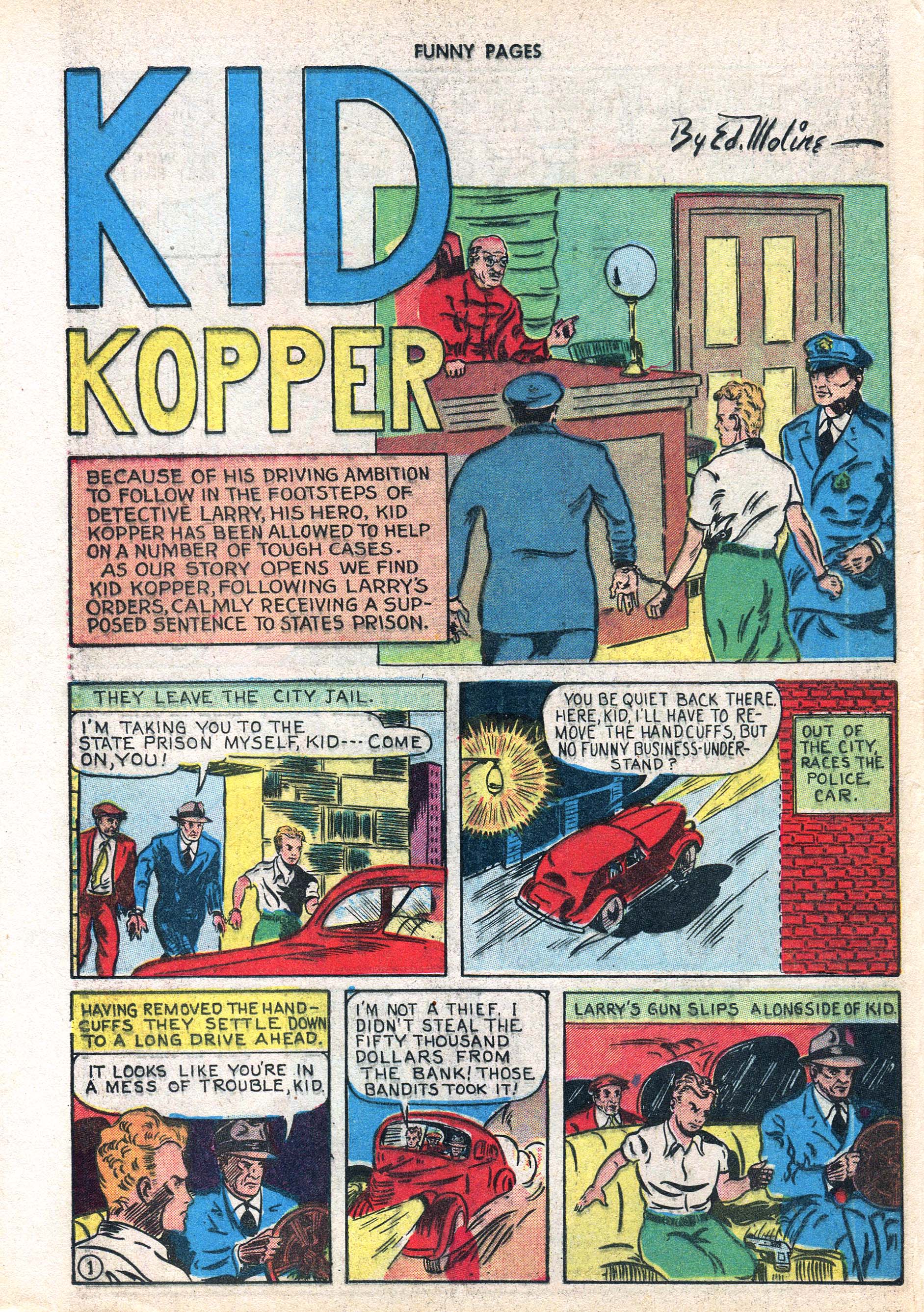 Read online Funny Pages comic -  Issue #42 - 19