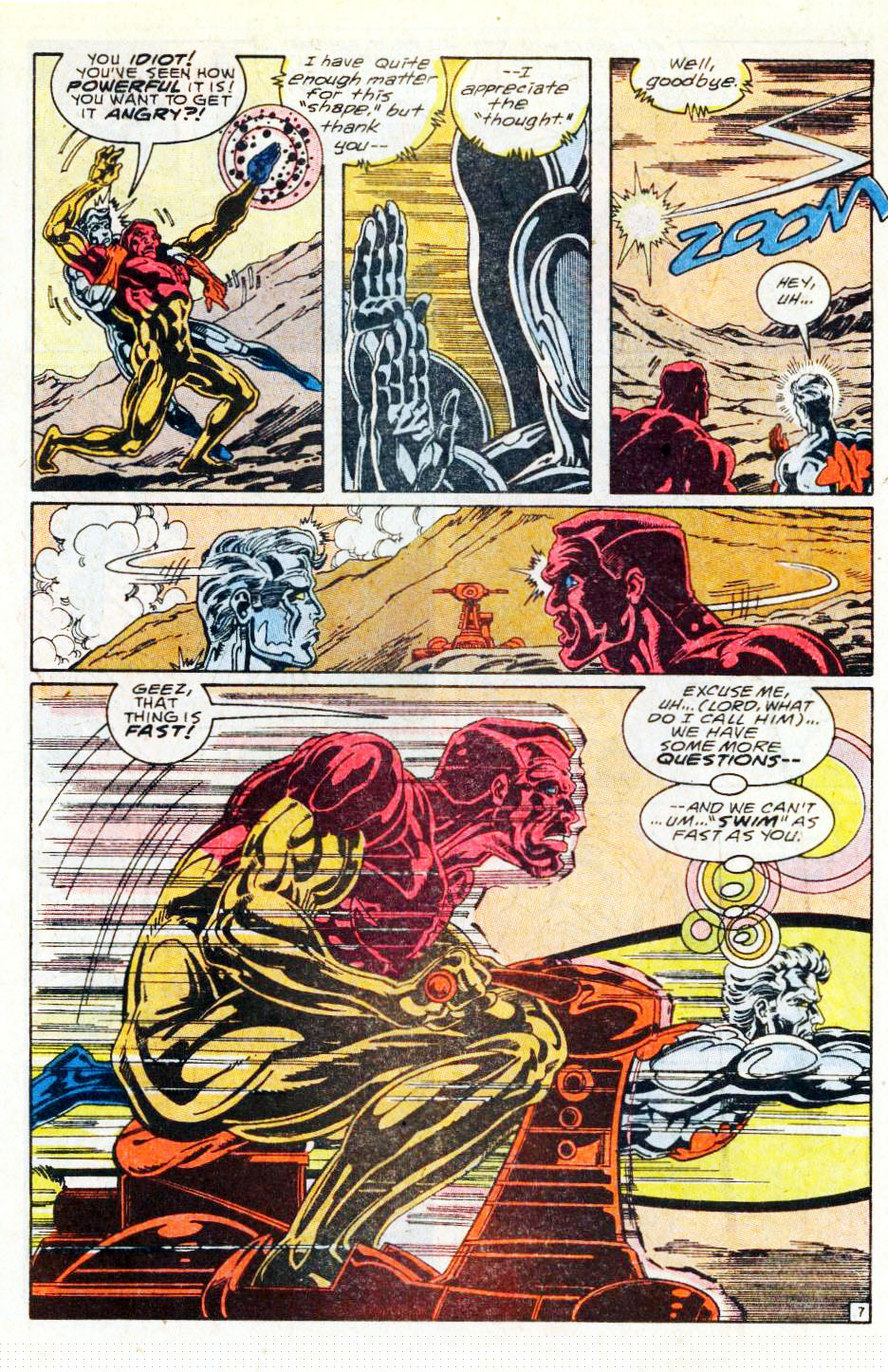 Read online Captain Atom (1987) comic -  Issue #36 - 8