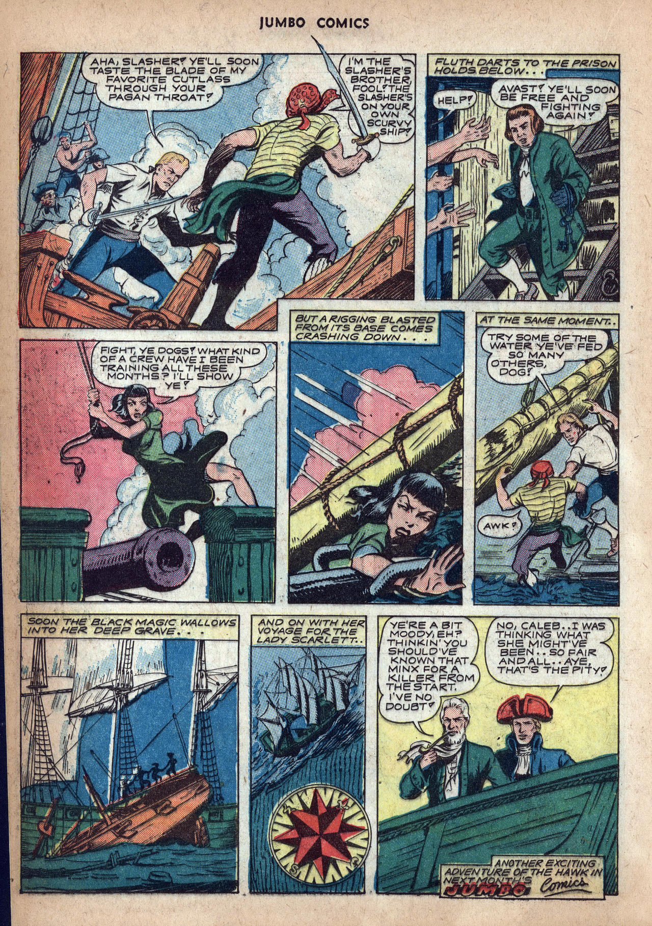 Read online Jumbo Comics comic -  Issue #54 - 28