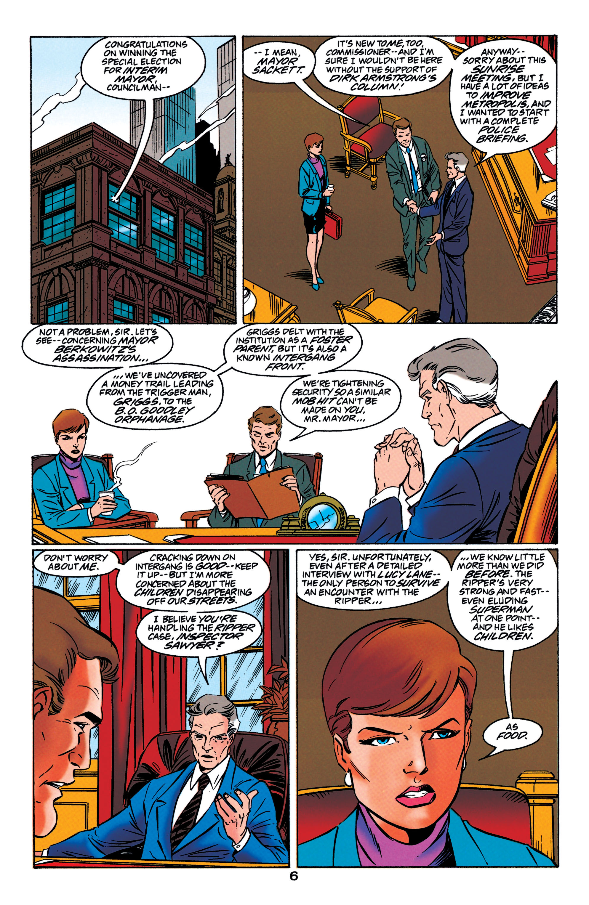 Read online Adventures of Superman (1987) comic -  Issue #554 - 7