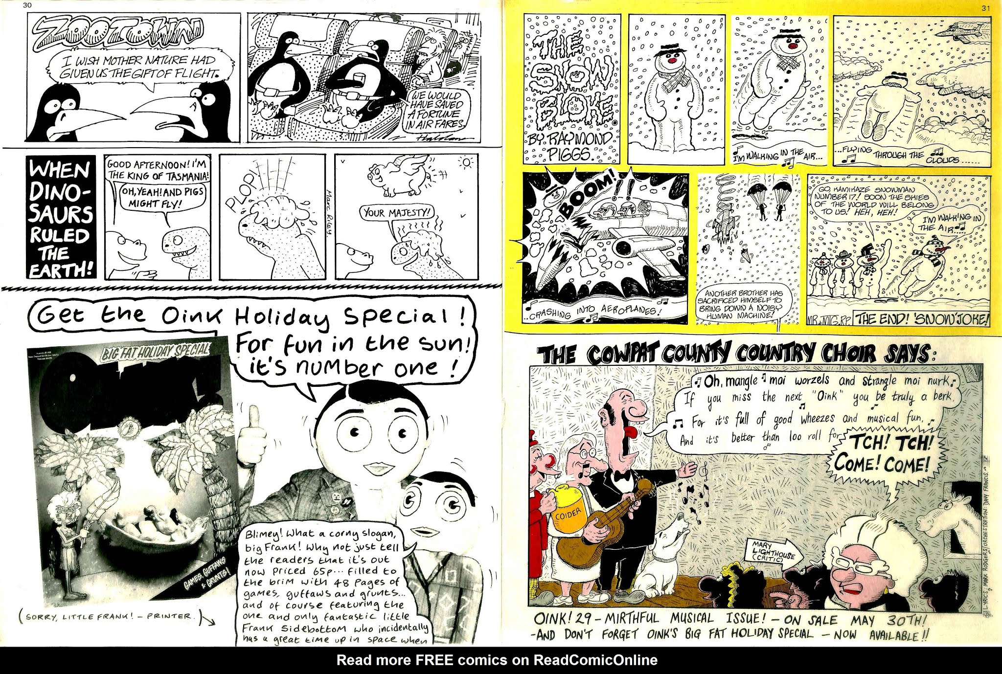 Read online Oink! comic -  Issue #28 - 16