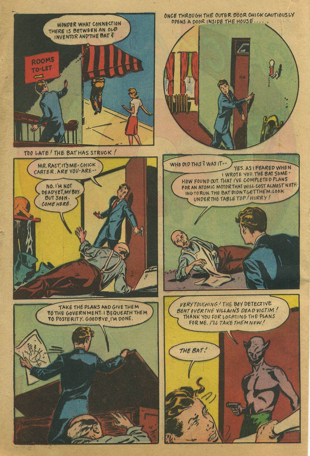Read online Shadow Comics comic -  Issue #40 - 36