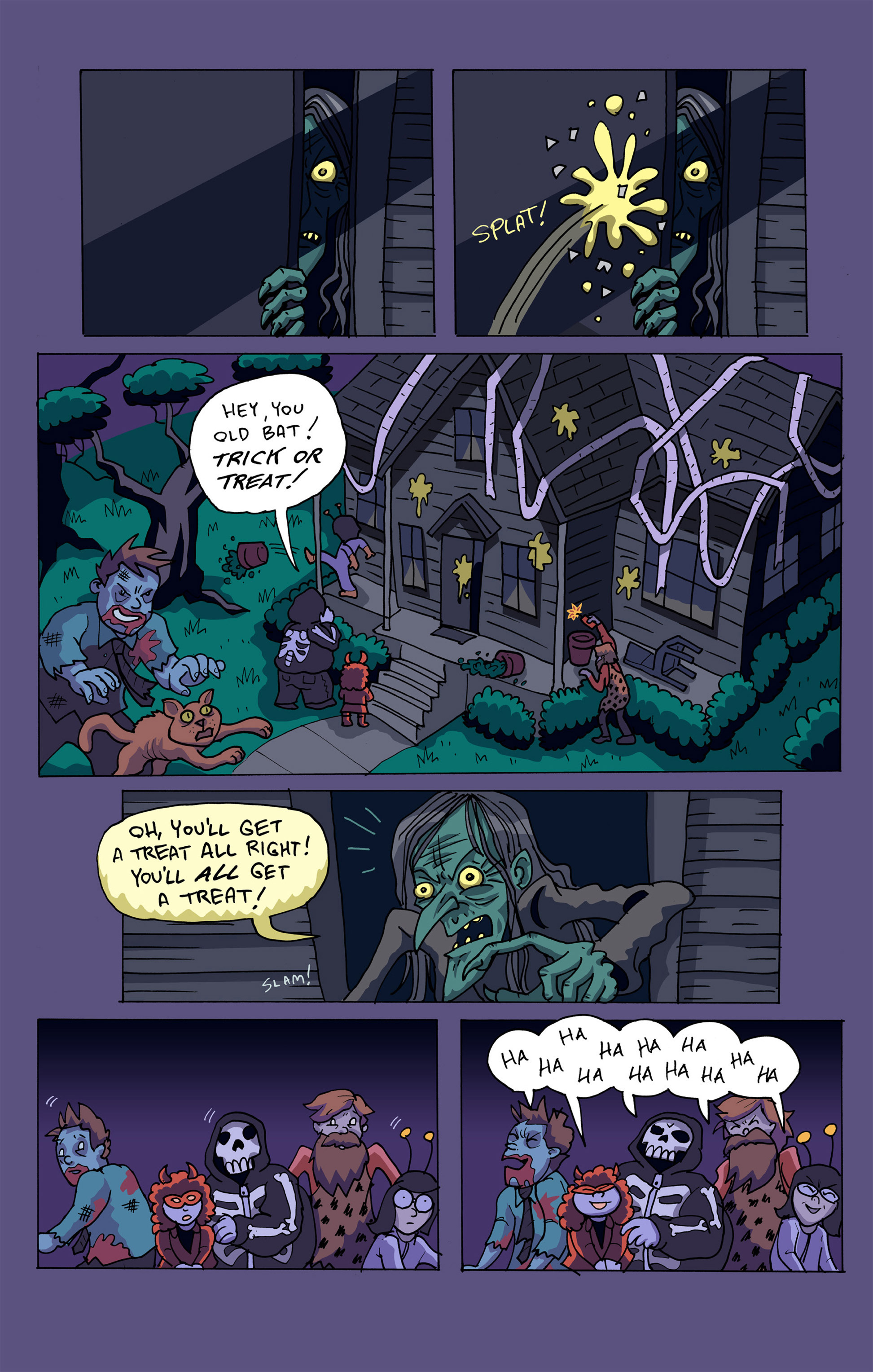 Read online BOO! Halloween Stories 2015 comic -  Issue # Full - 34