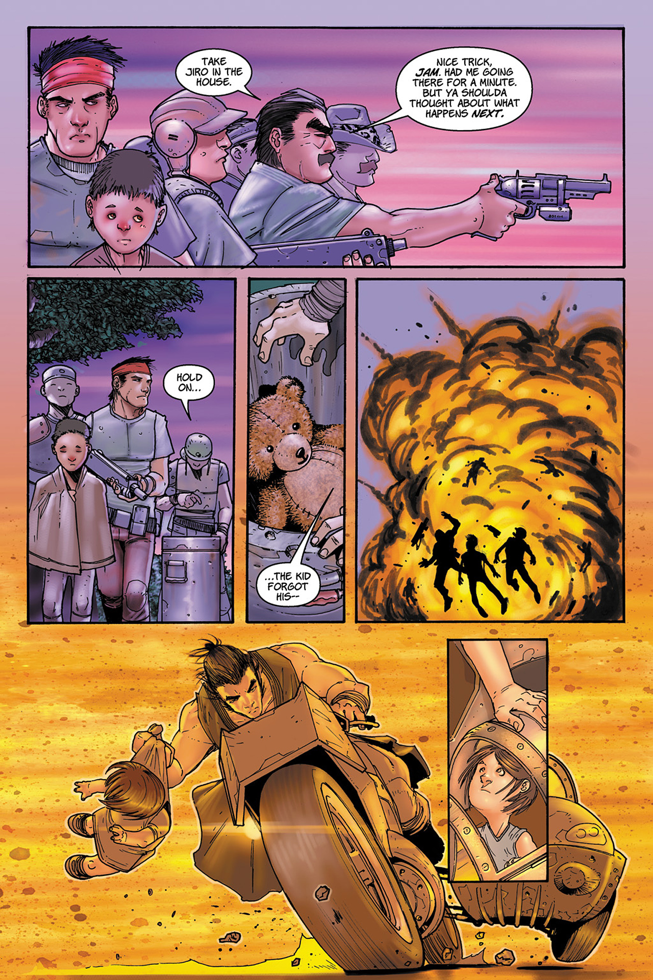 Read online Lone Wolf 2100 comic -  Issue # TPB 1 - 90