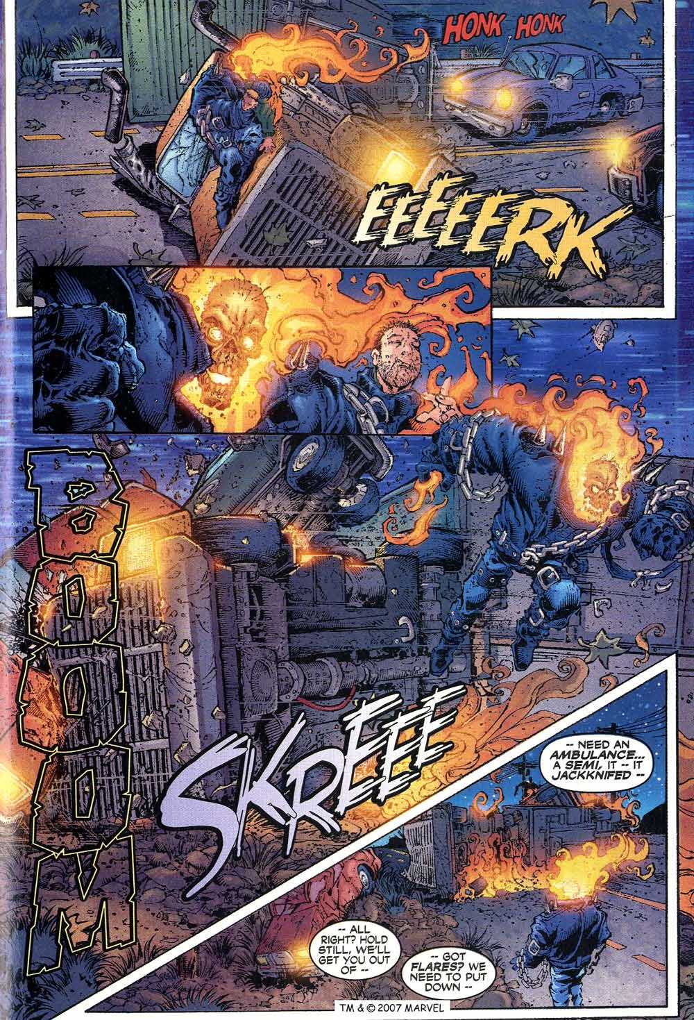 Read online Ghost Rider (2001) comic -  Issue #1 - 21